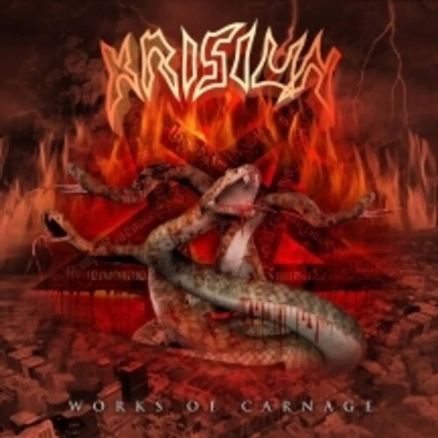 Krisiun WORKS OF CARNAGE CD