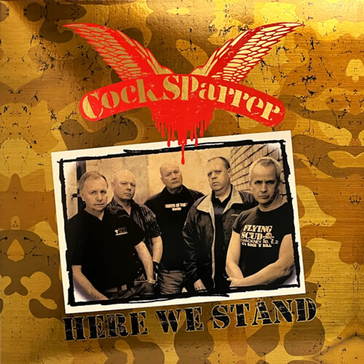 Cock Sparrer HERE WE STAND Vinyl Record