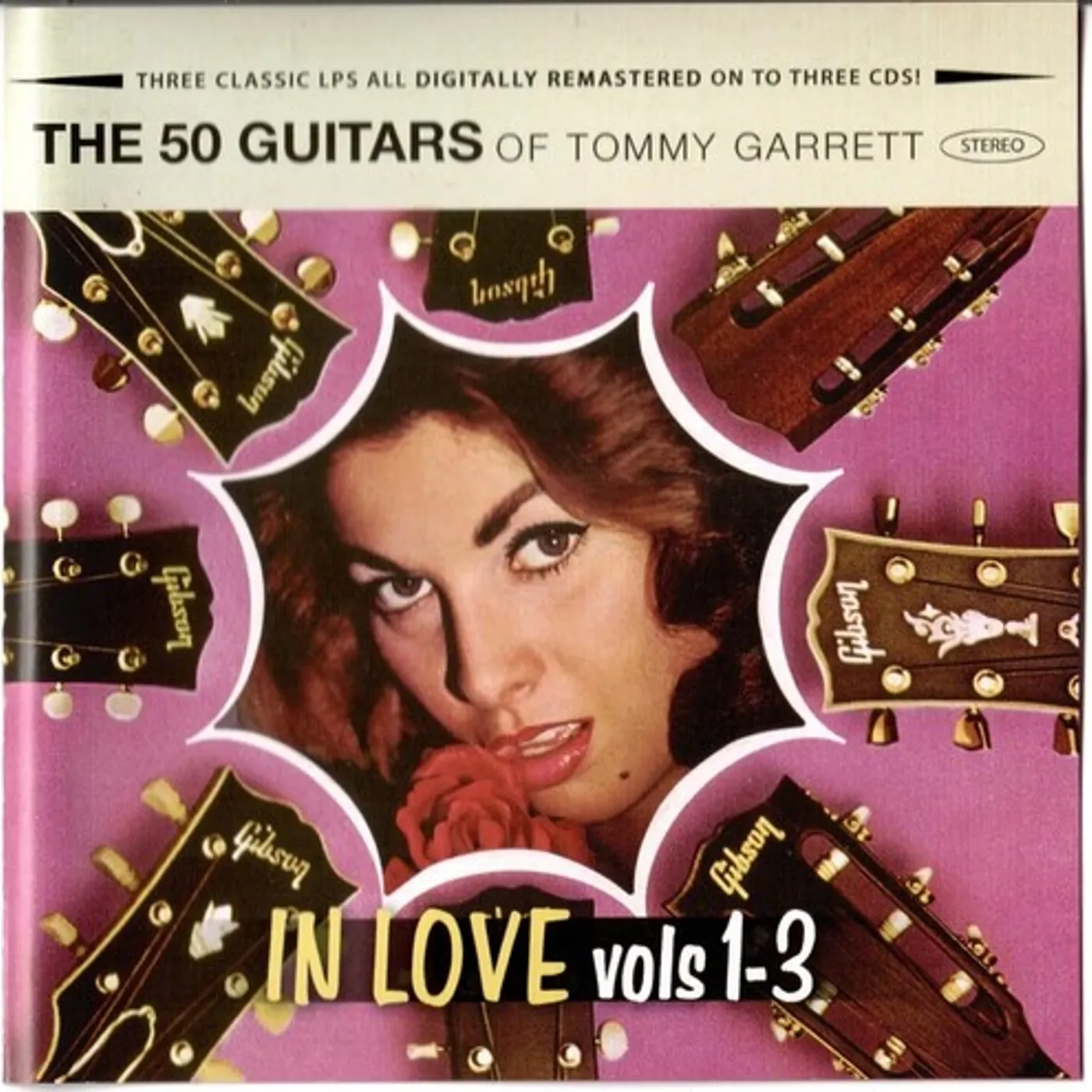 Tommy Garrett 50 GUITARS IN LOVE (VOLUMES 1-3) CD