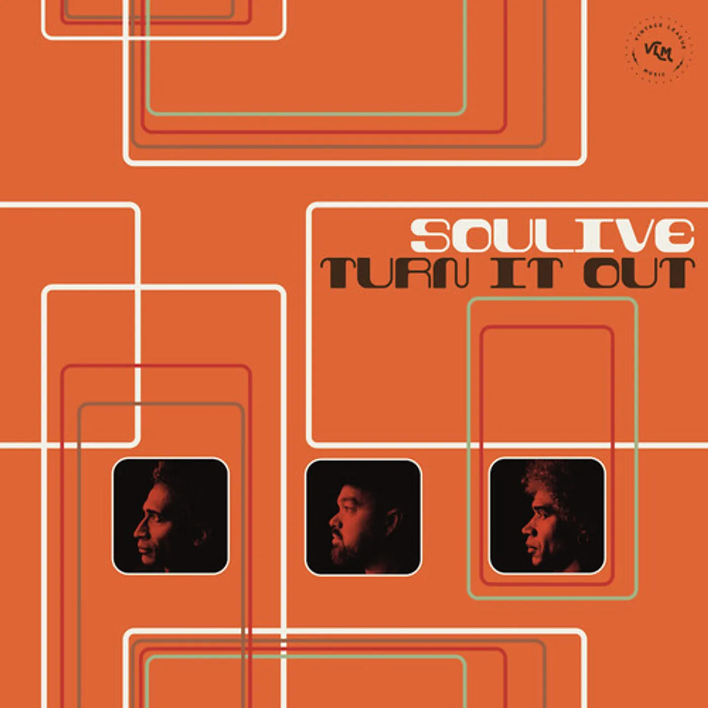 Soulive TURN IT OUT - ORANGE Vinyl Record
