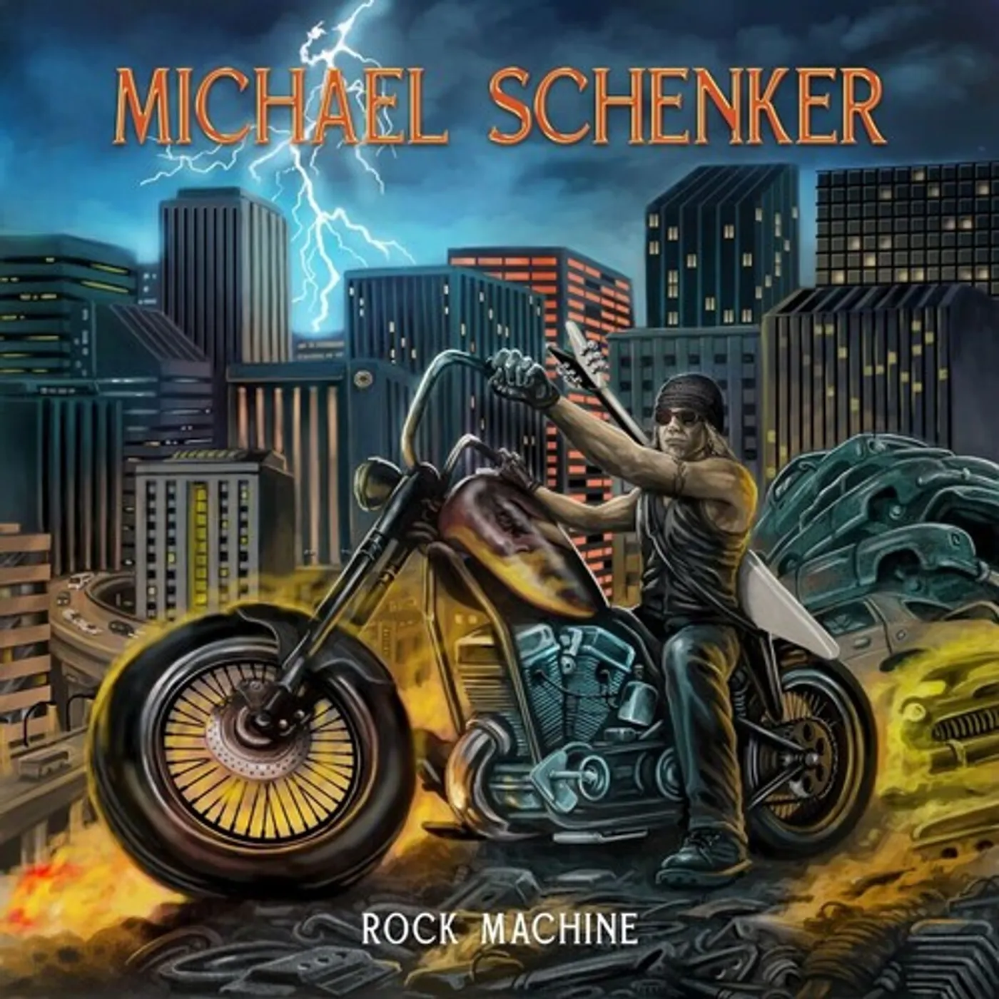 Michael Schenker ROCK MACHINE Vinyl Record