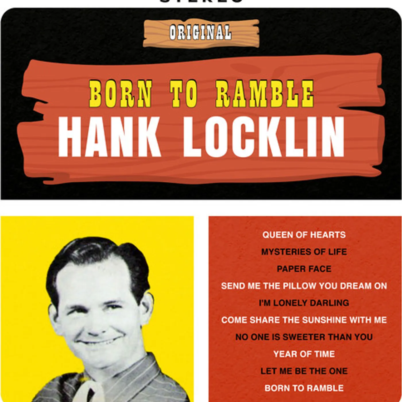 Hank Locklin BORN TO RAMBLE CD
