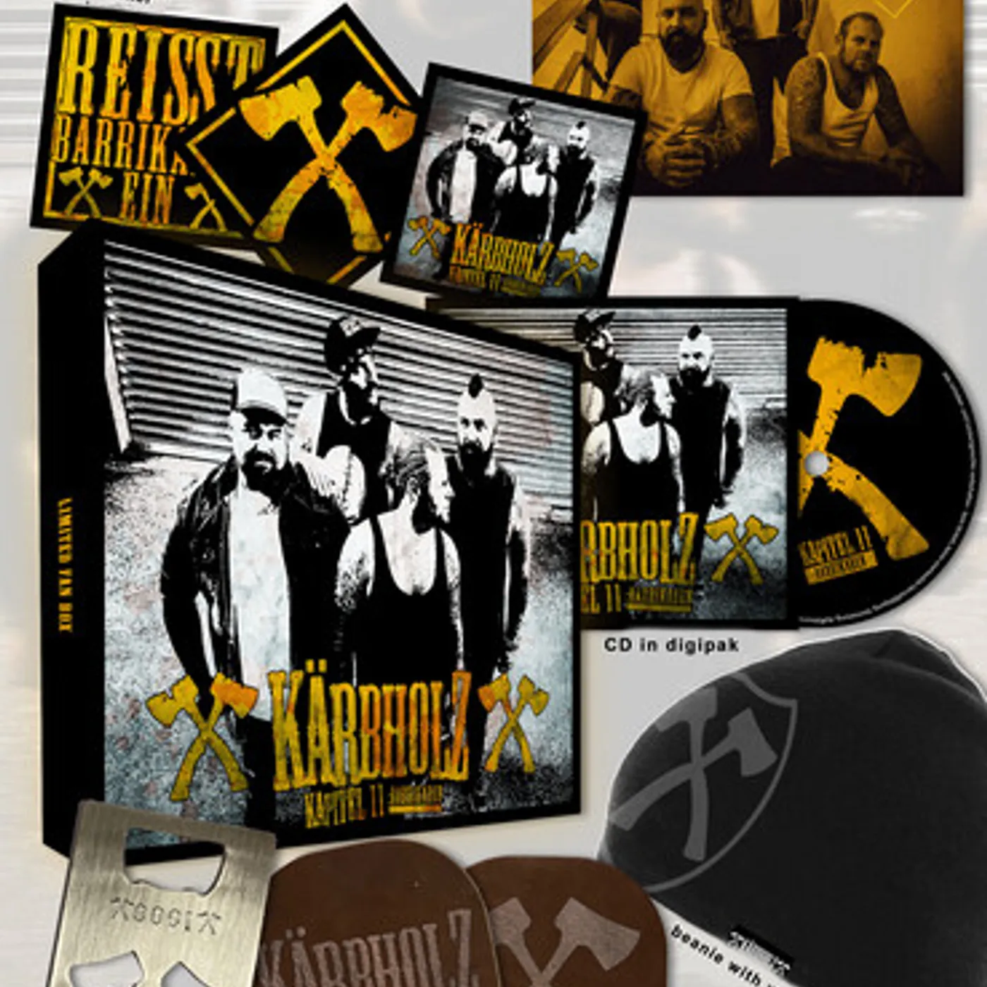 Kärbholz KAPITEL 11: BARRIKADEN - FANBOX CD