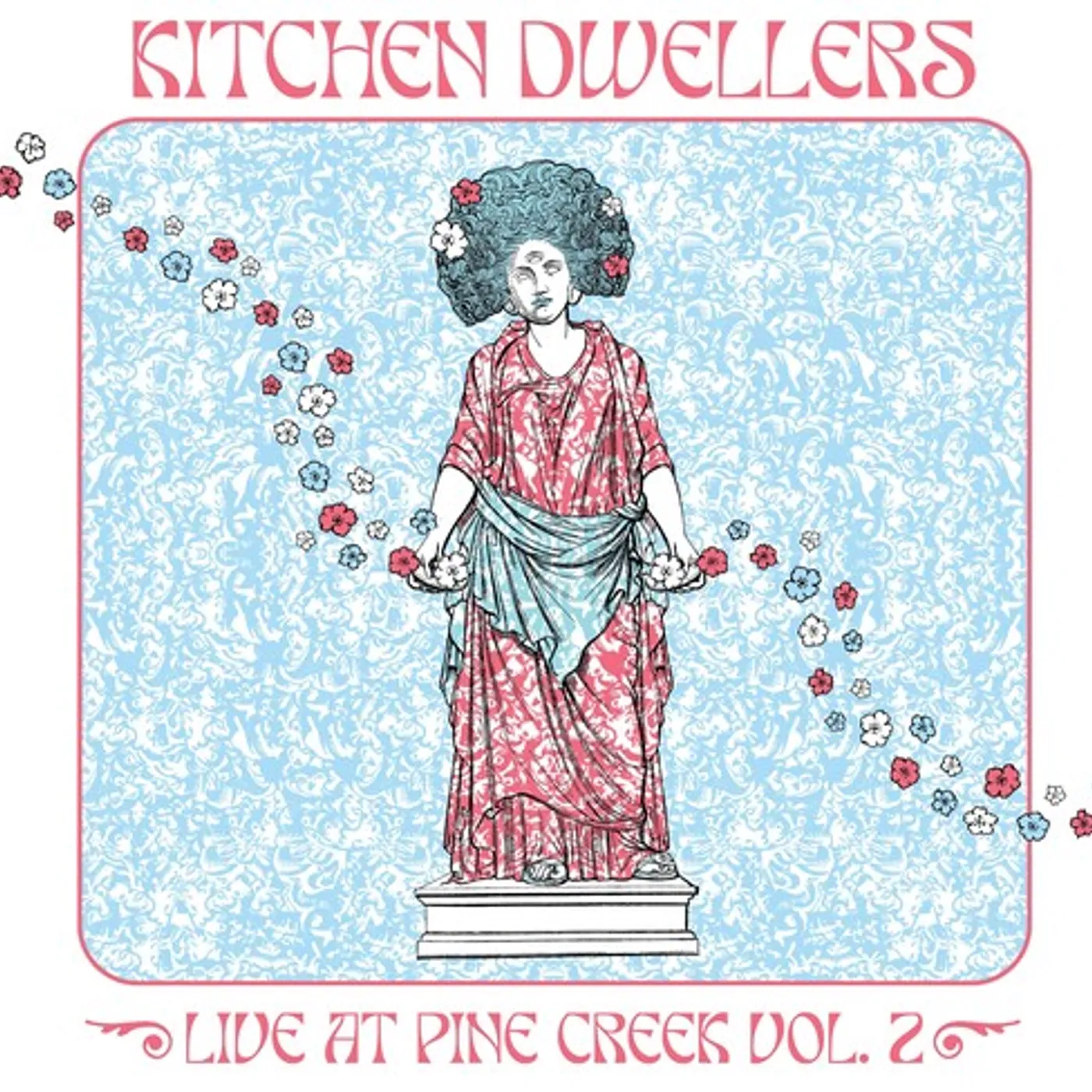 Kitchen Dwellers LIVE AT PINE CREEK VOL.2 - WHITE SPLATTER Vinyl Record