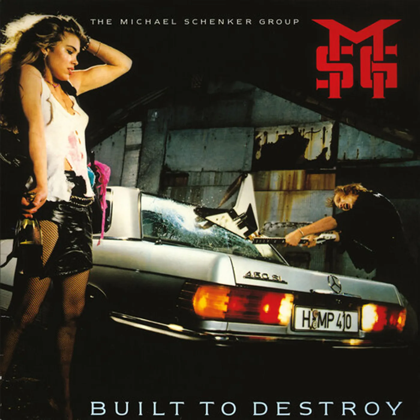 Michael Schenker Group BUILT TO DESTROY - 2023 REMASTER Vinyl Record