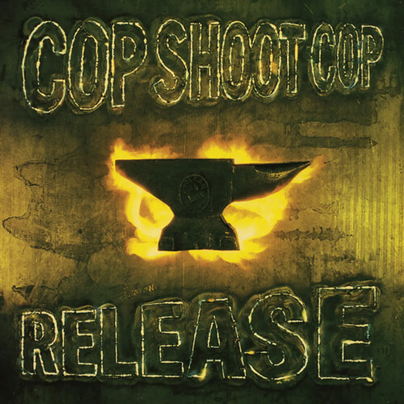 Cop Shoot Cop RELEASE - YELLOW Vinyl Record