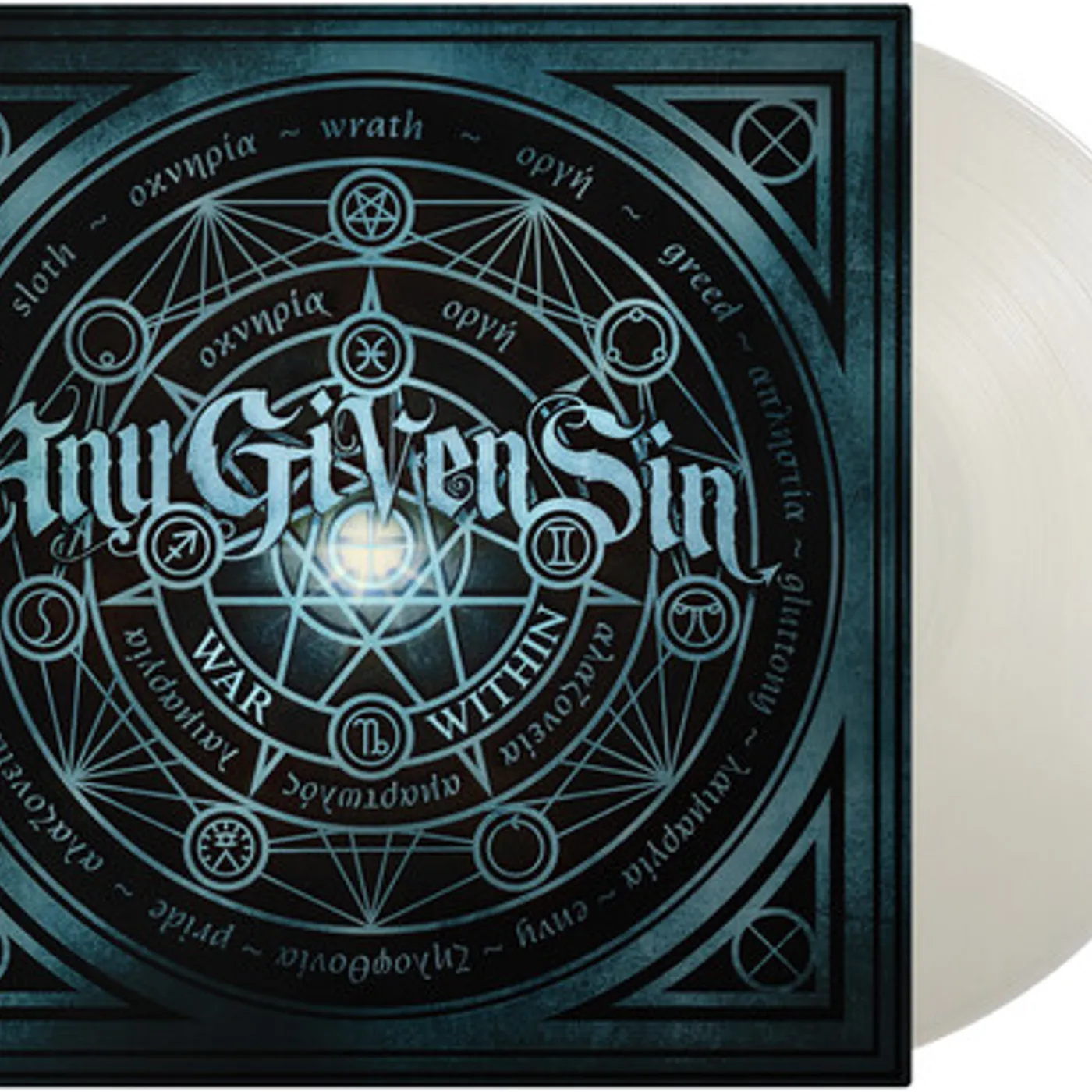 Any Given Sin WAR WITHIN - NATURAL TRANSPARENT Vinyl Record
