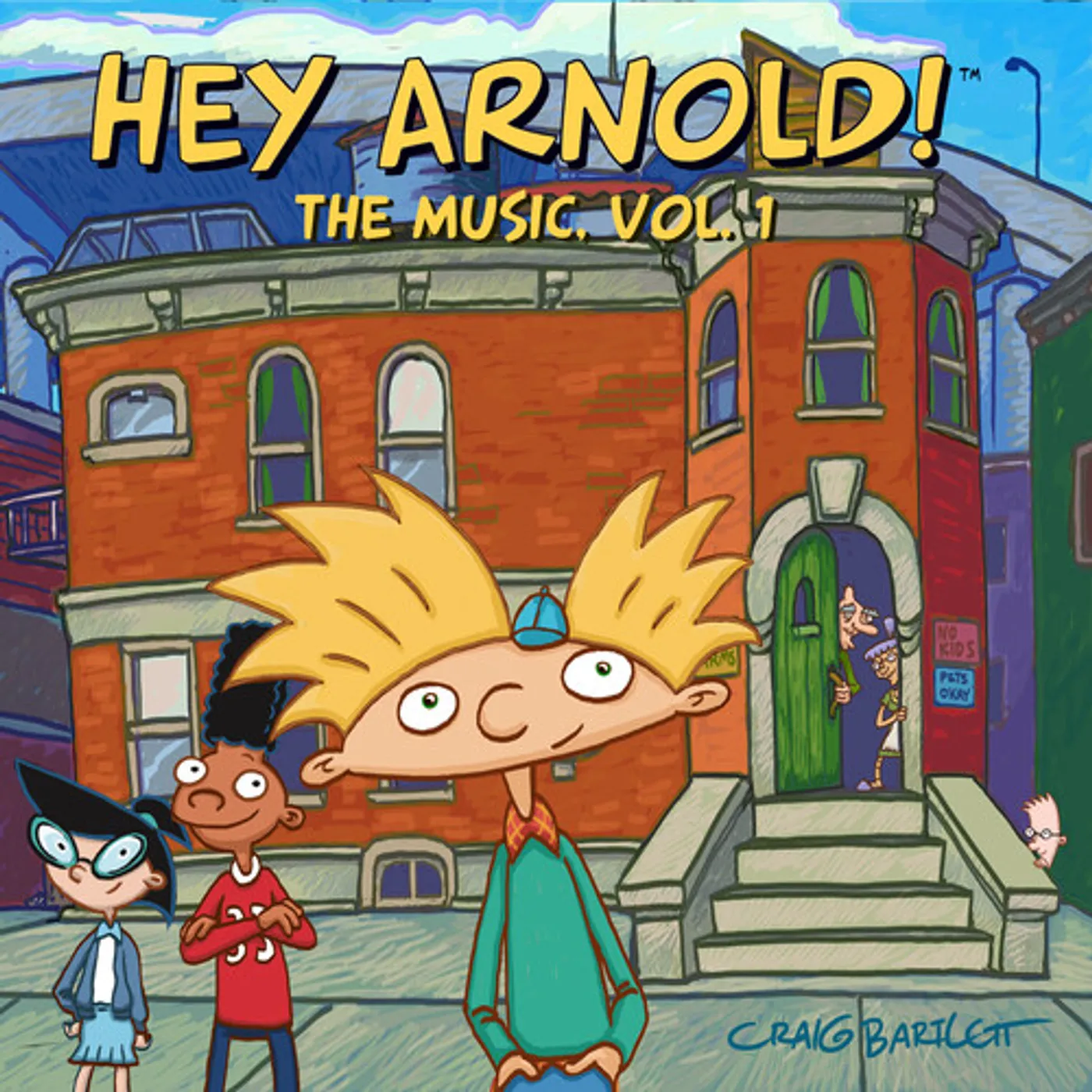 Jim Lang HEY ARNOLD! THE MUSIC VOL. 1 - Original Soundtrack Vinyl Record