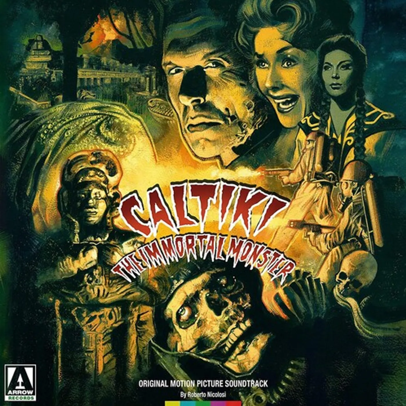 Roberto Nicolosi CALTIKI THE IMMORTAL MONSTER / Original Soundtrack Vinyl Record