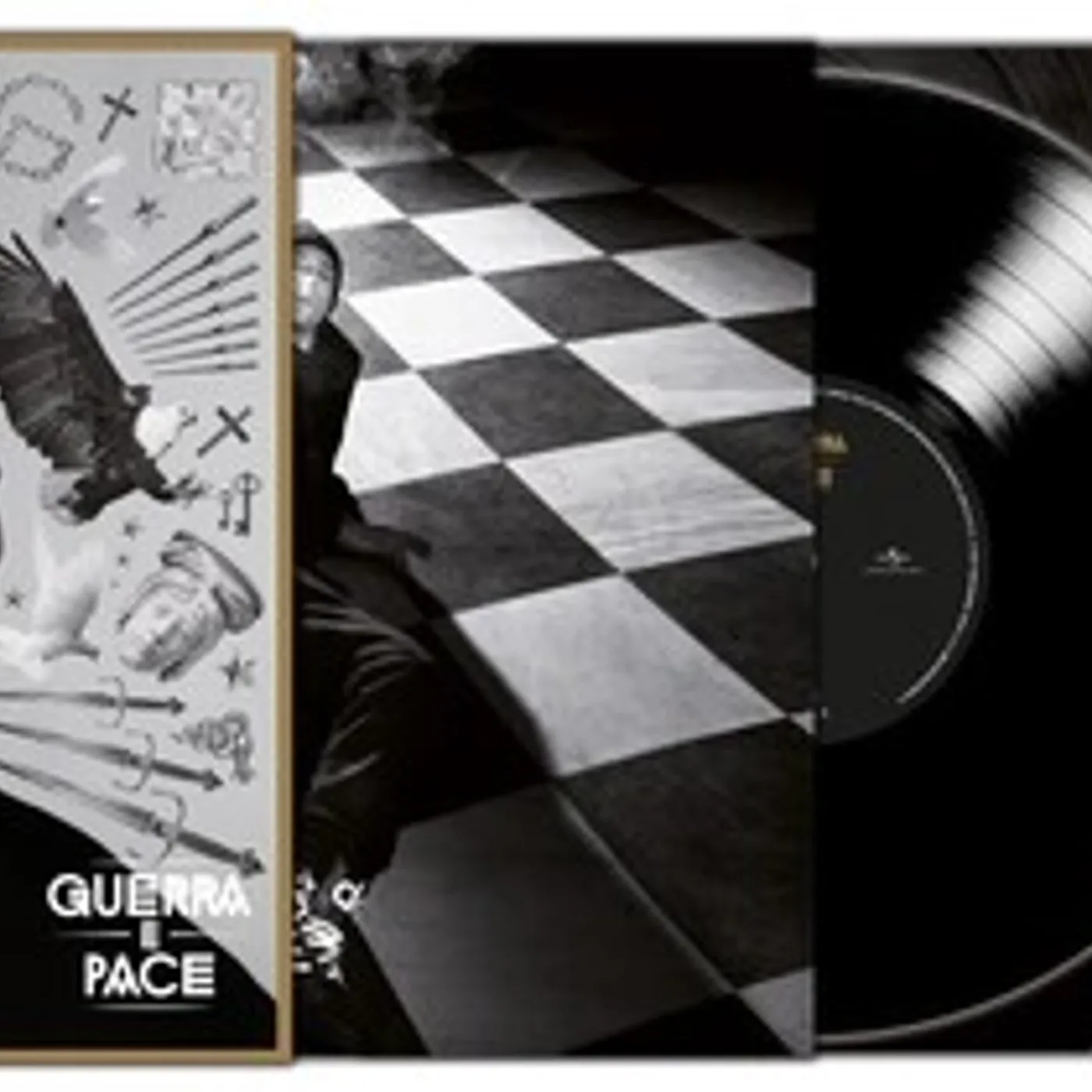 Fabri Fibra Guerra E Pace Vinyl Record