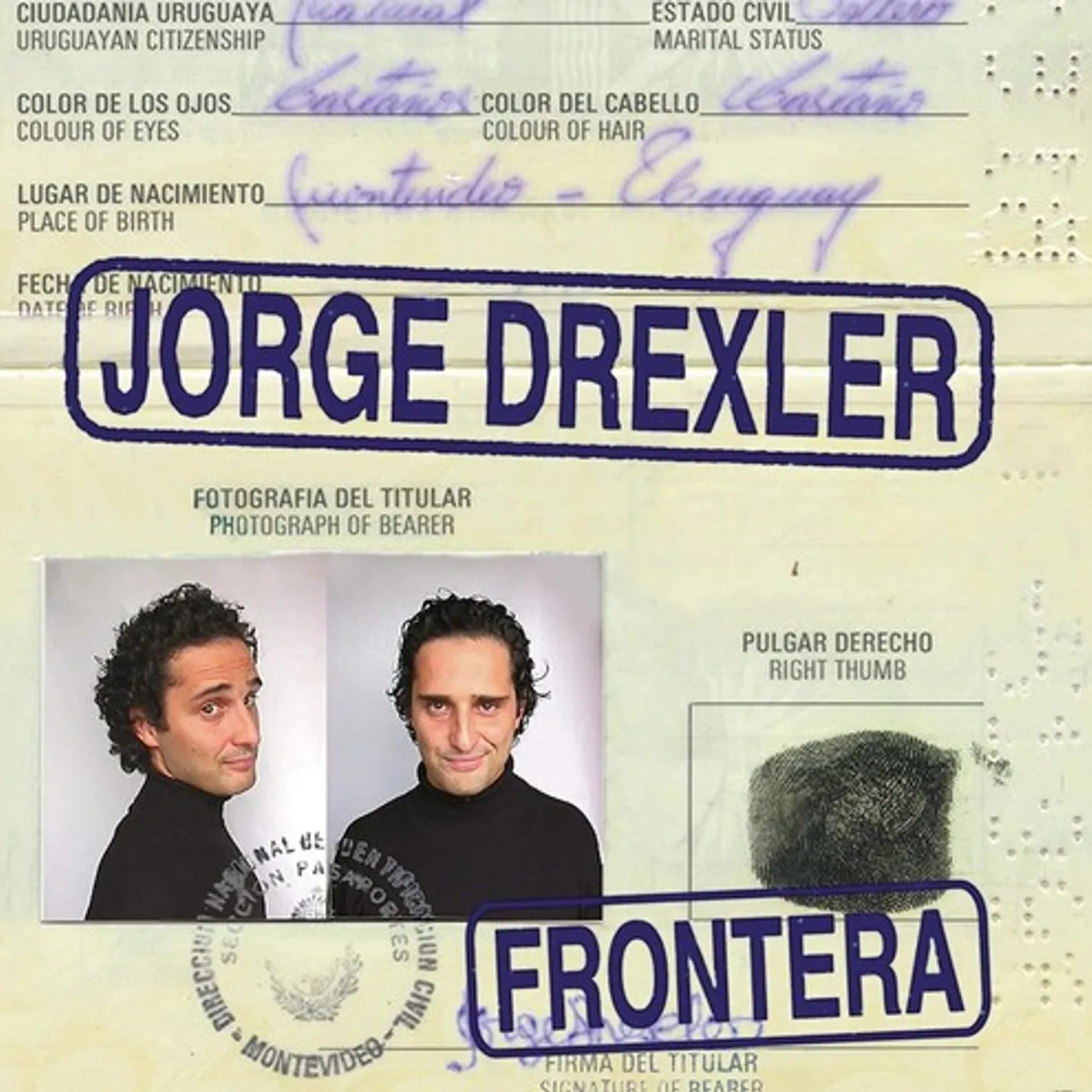 Jorge Drexler Frontera Vinyl Record