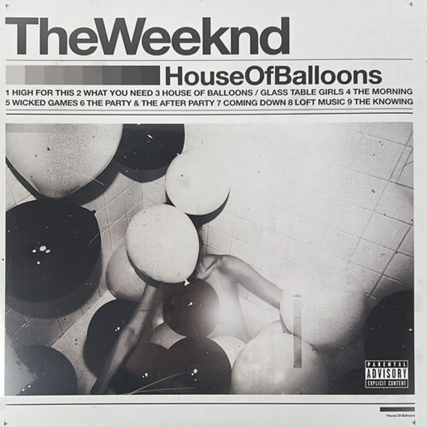 The Weeknd HOUSE OF BALLOONS (10TH ANNIVERSARY) Vinyl Record