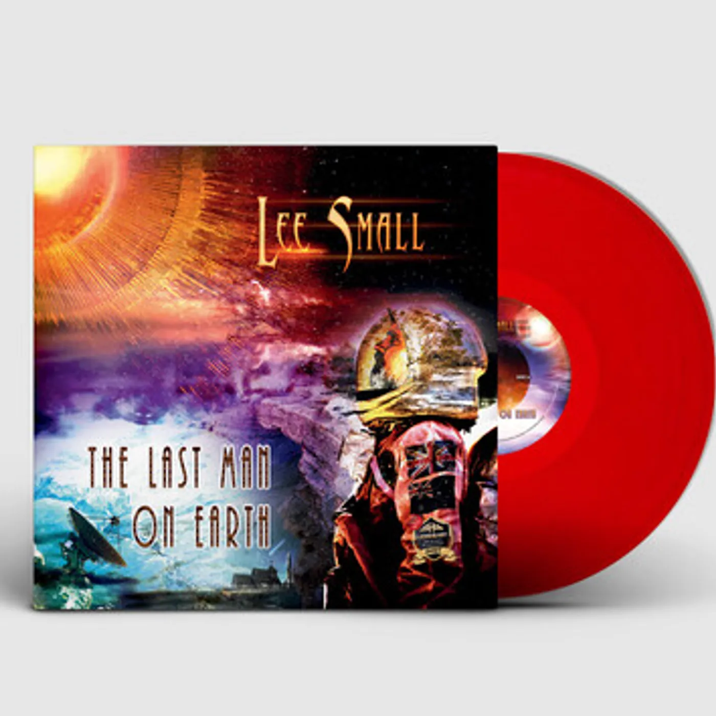 Lee Small LAST MAN ON EARTH - RED Vinyl Record