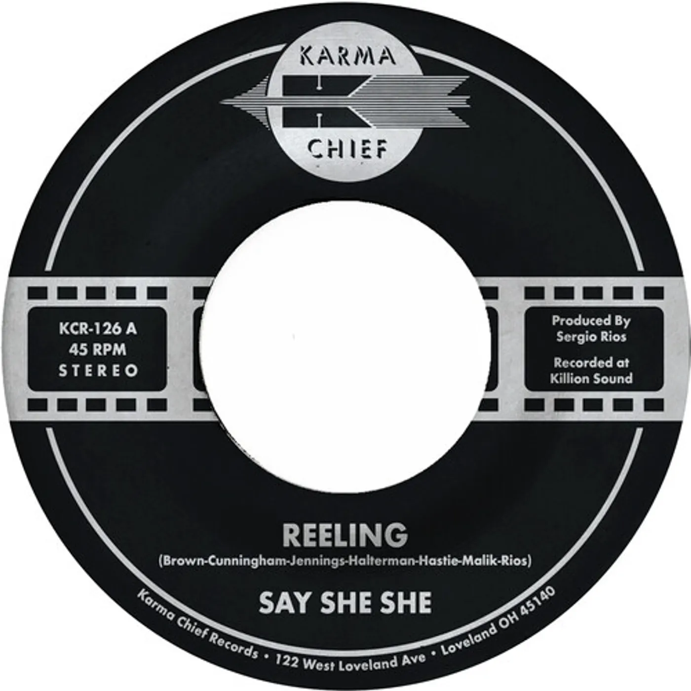 Say She She Reeling / Don't You Dare Stop Vinyl Record