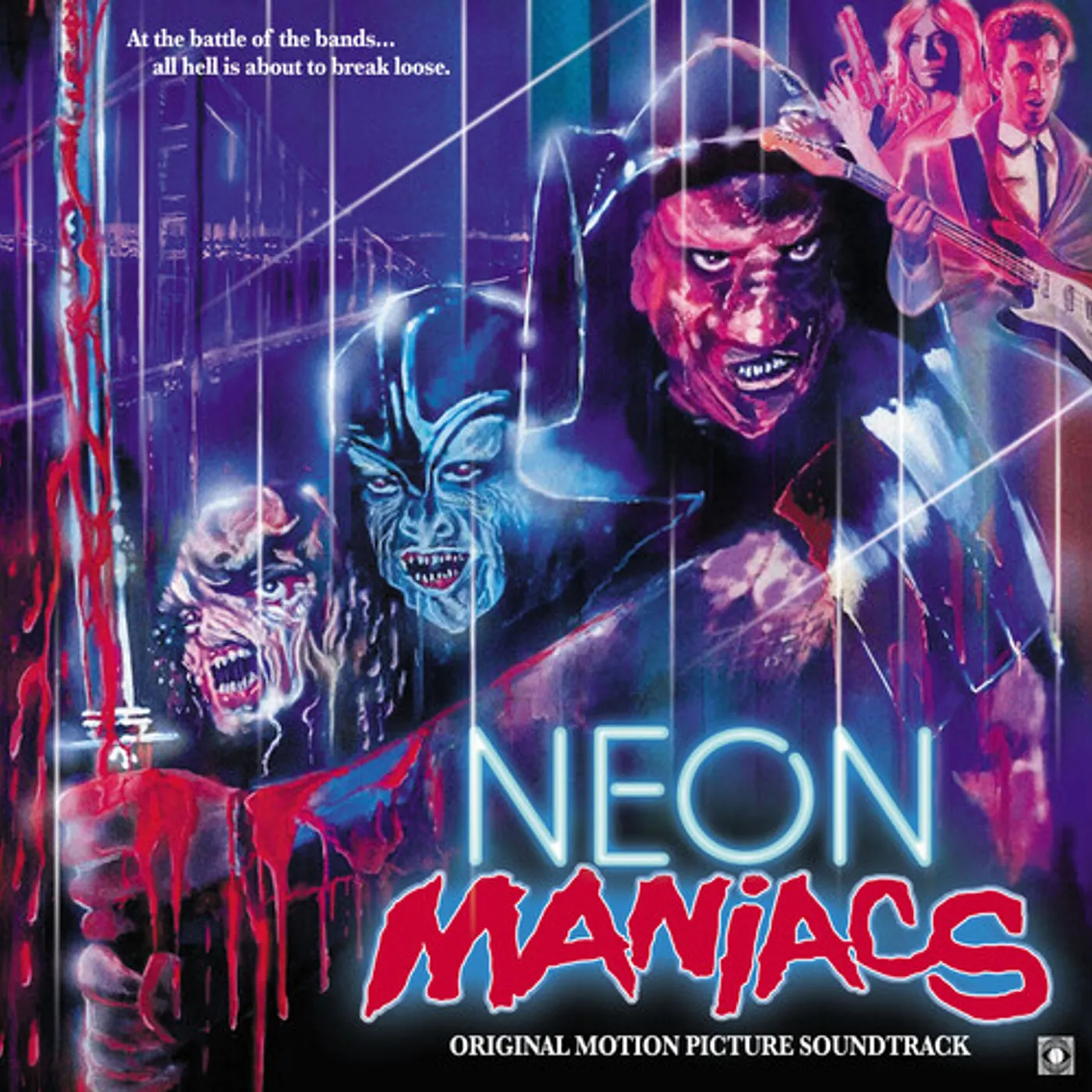 Kendall Schmidt NEON MANIACS - Original Soundtrack Vinyl Record
