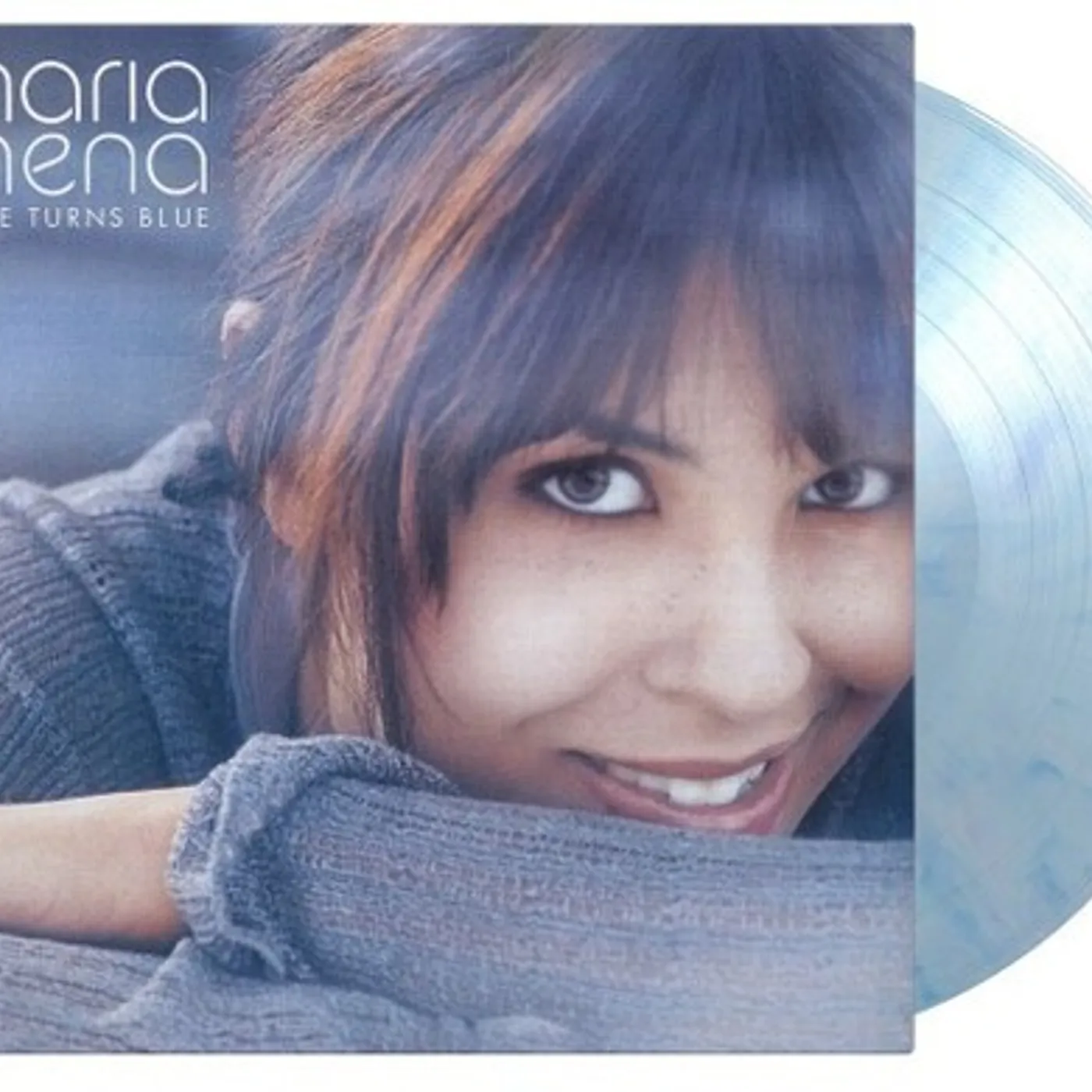 Maria Mena White Turns Blue Vinyl Record