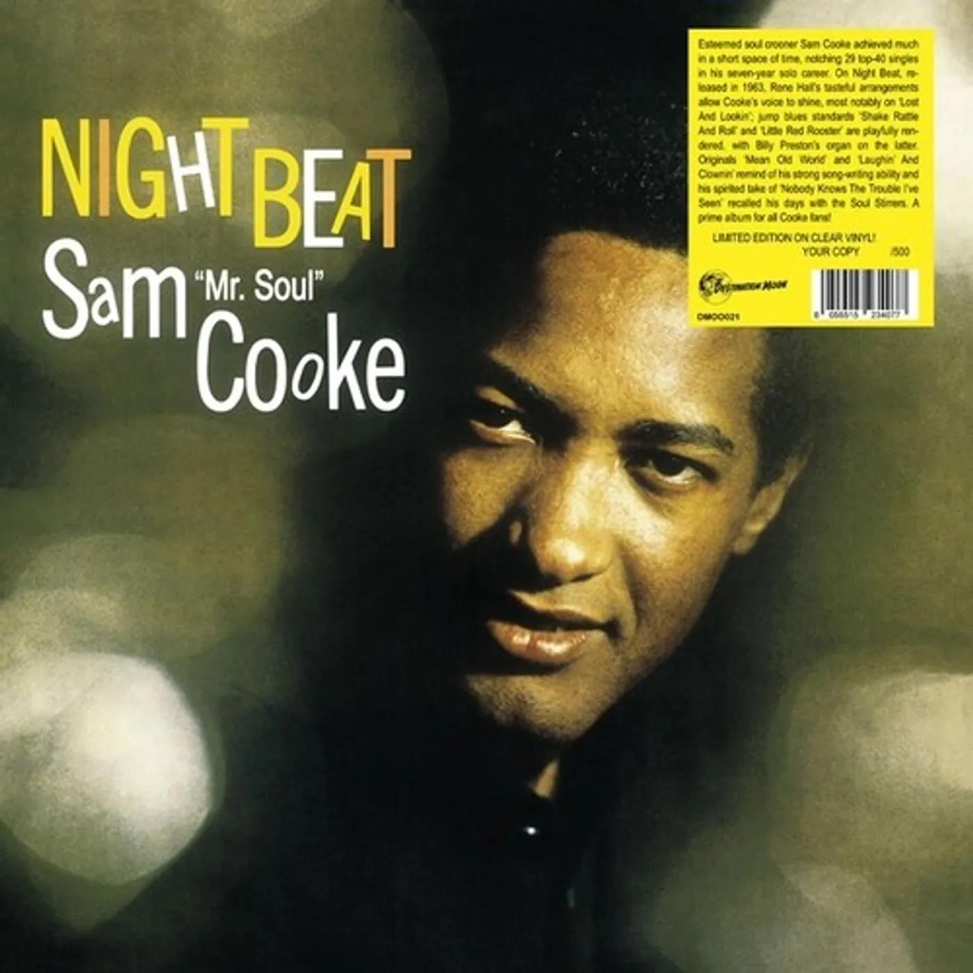 Sam Cooke Night Beat Vinyl Record