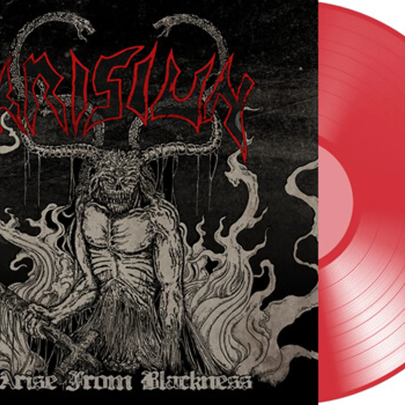 Krisiun ARISE FROM BLACKNESS - RED Vinyl Record