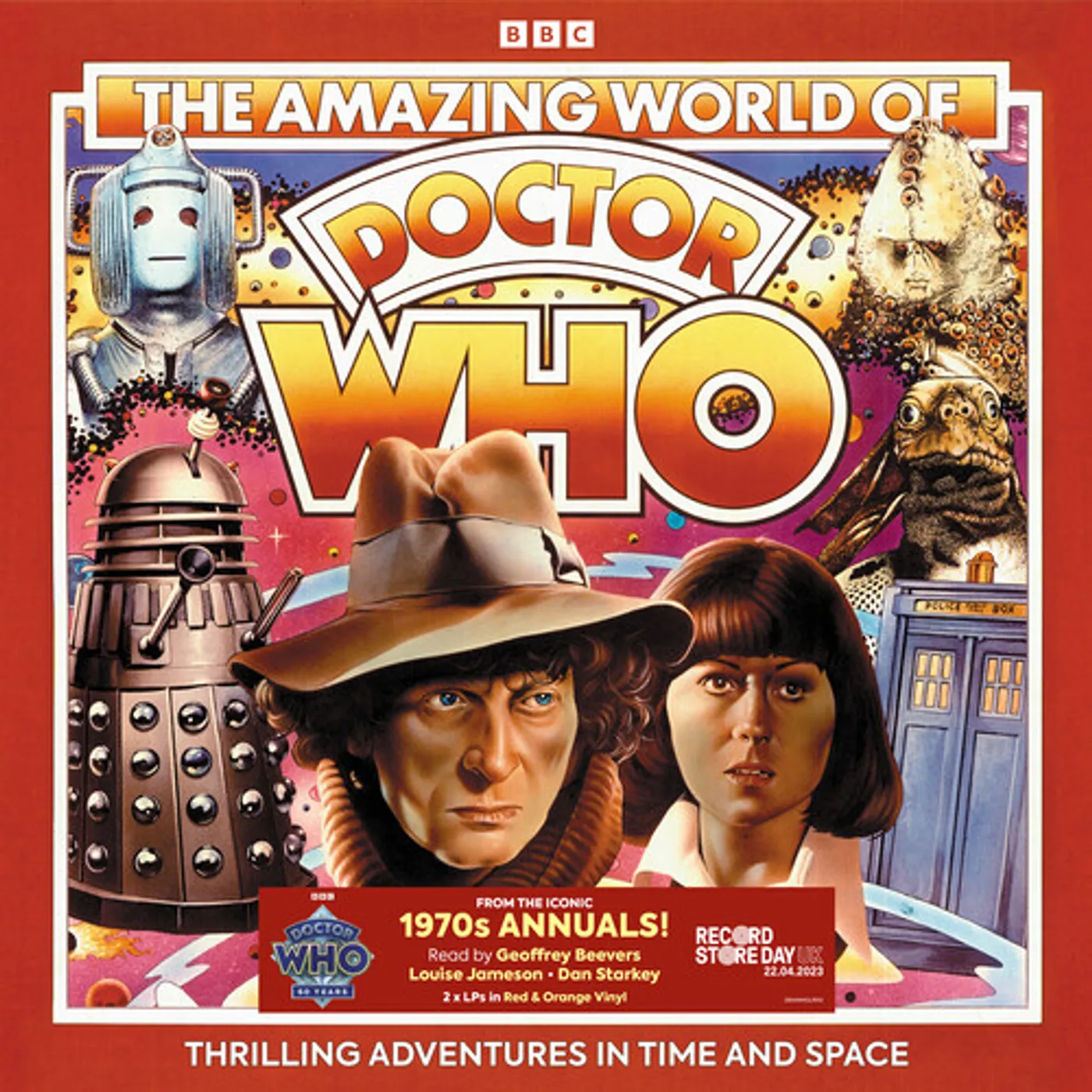 AMAZING WORLD OF DOCTOR WHO Vinyl Record