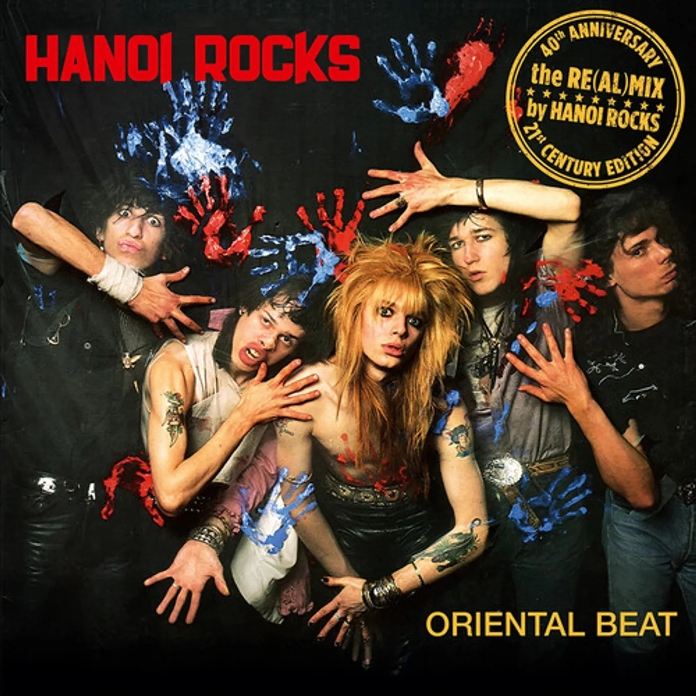 Hanoi Rocks ORIENTAL BEAT: 40TH ANNIVERSARY - THE RE(AL)MIX CD