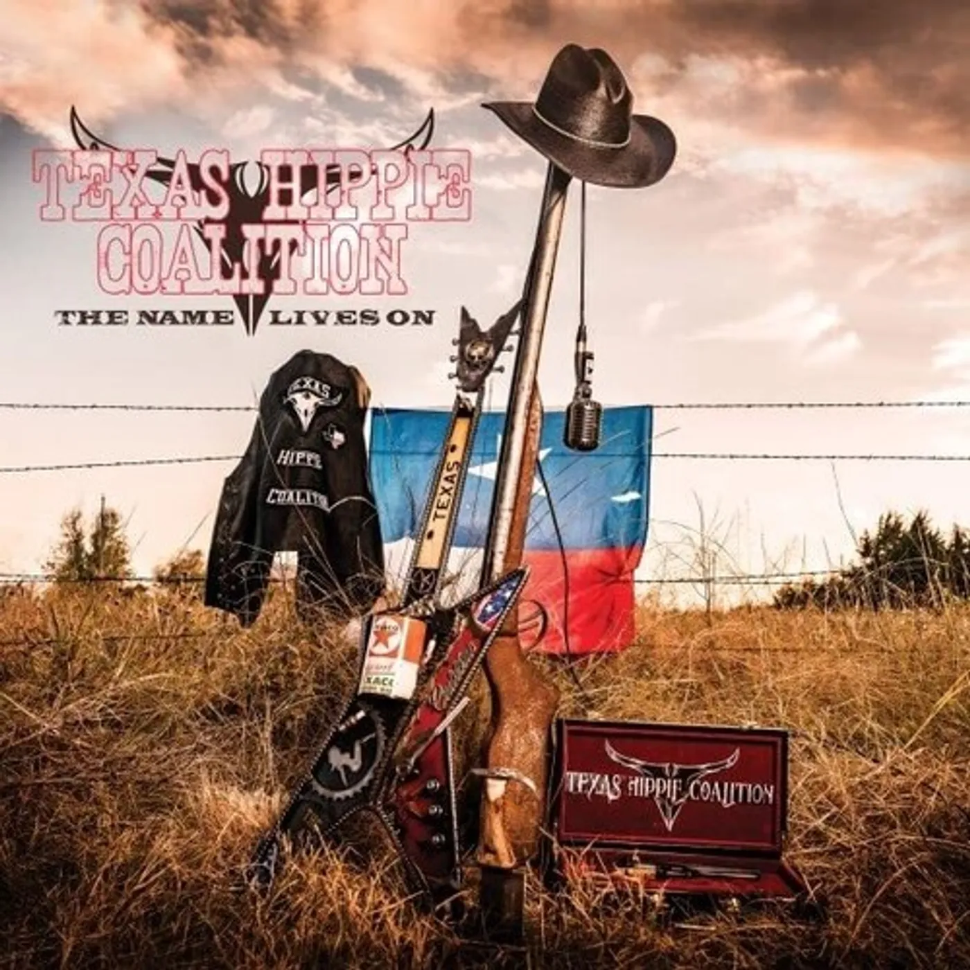 Texas Hippie Coalition NAME LIVES ON - WHITE MARBLE Vinyl Record