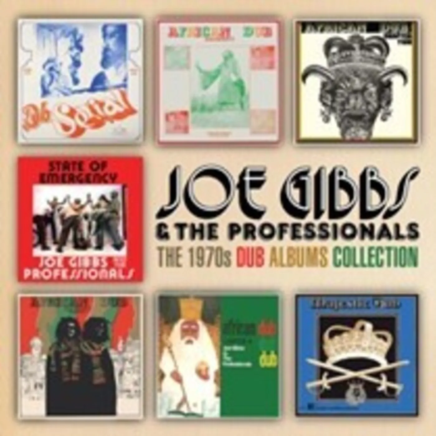 Joe Gibbs & The Professionals 1970S DUB ALBUMS COLLECTION CD