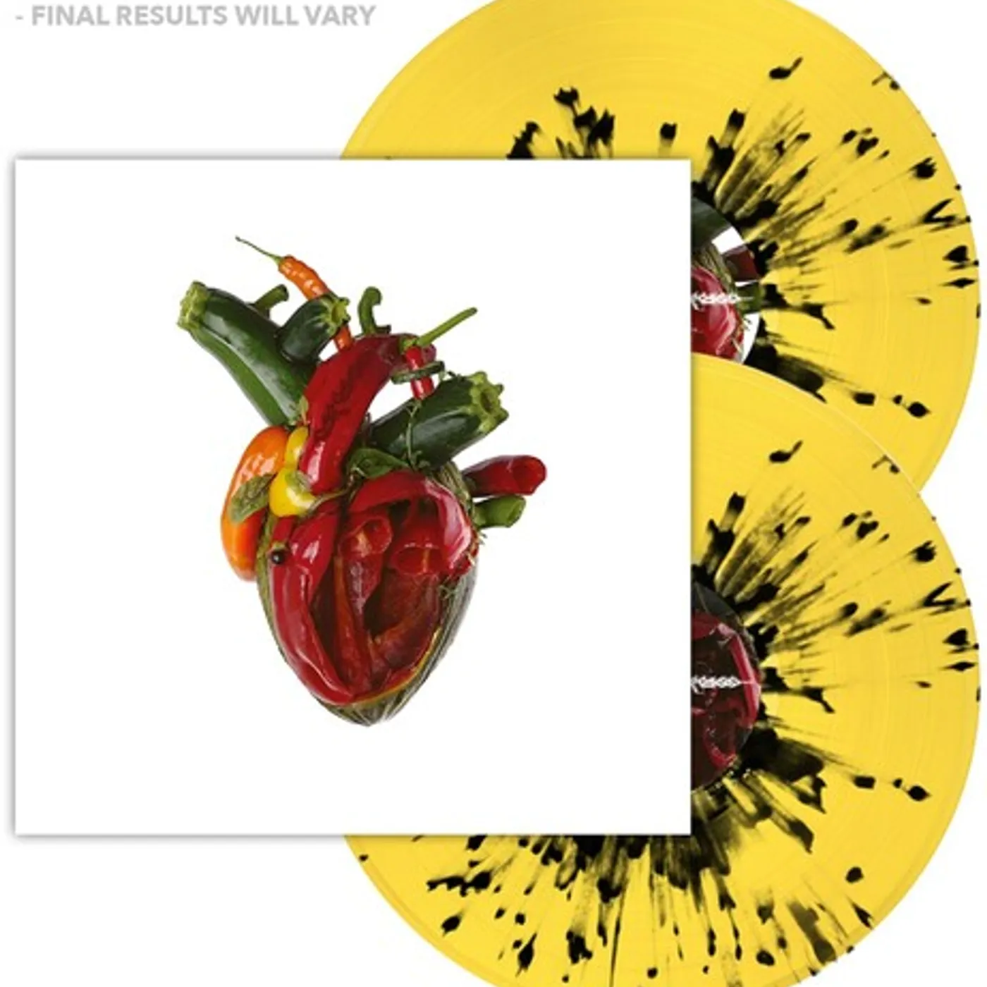Carcass Torn Arteries - Yellow & Black Splatter Vinyl Record