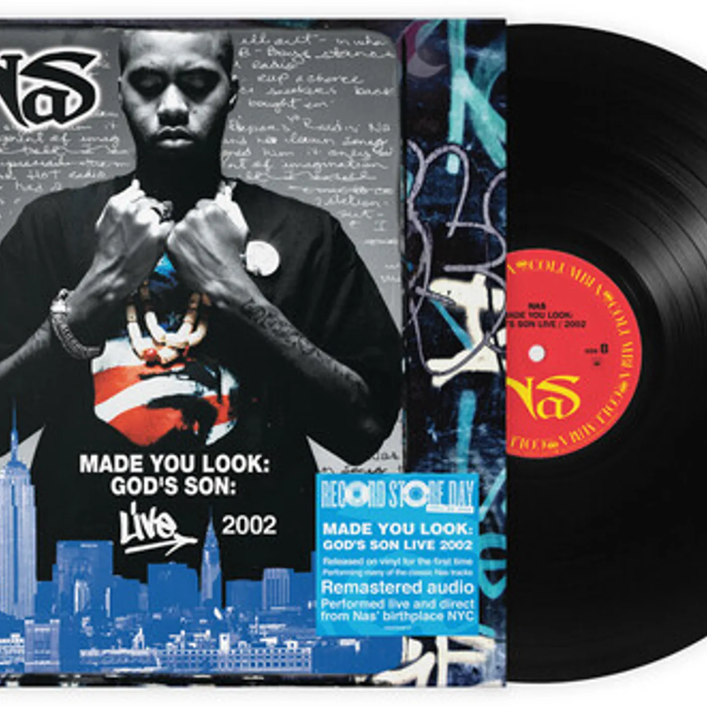 Nas Made You Look: God's Son Live 2002 Vinyl Record