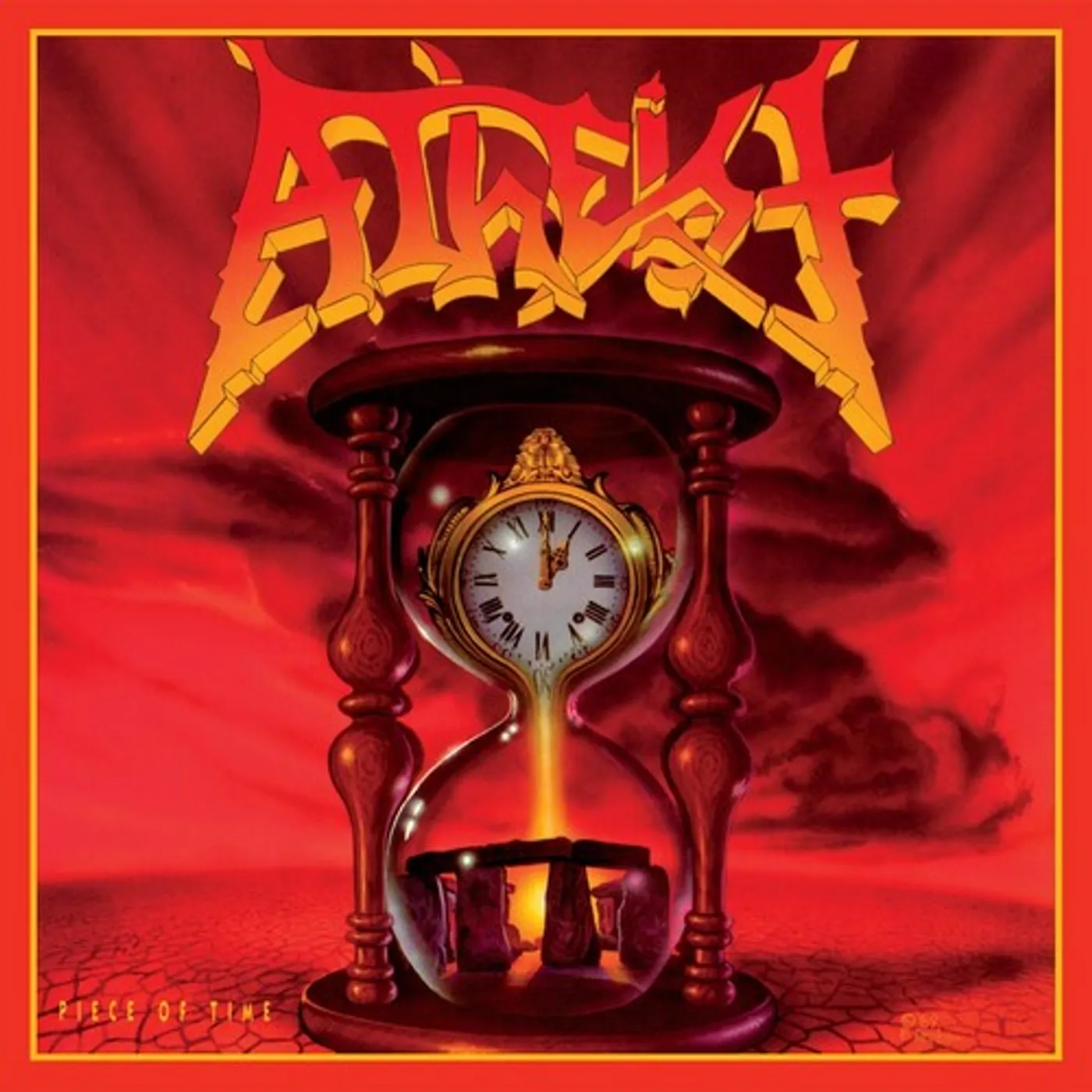 Atheist PIECE OF TIME CD