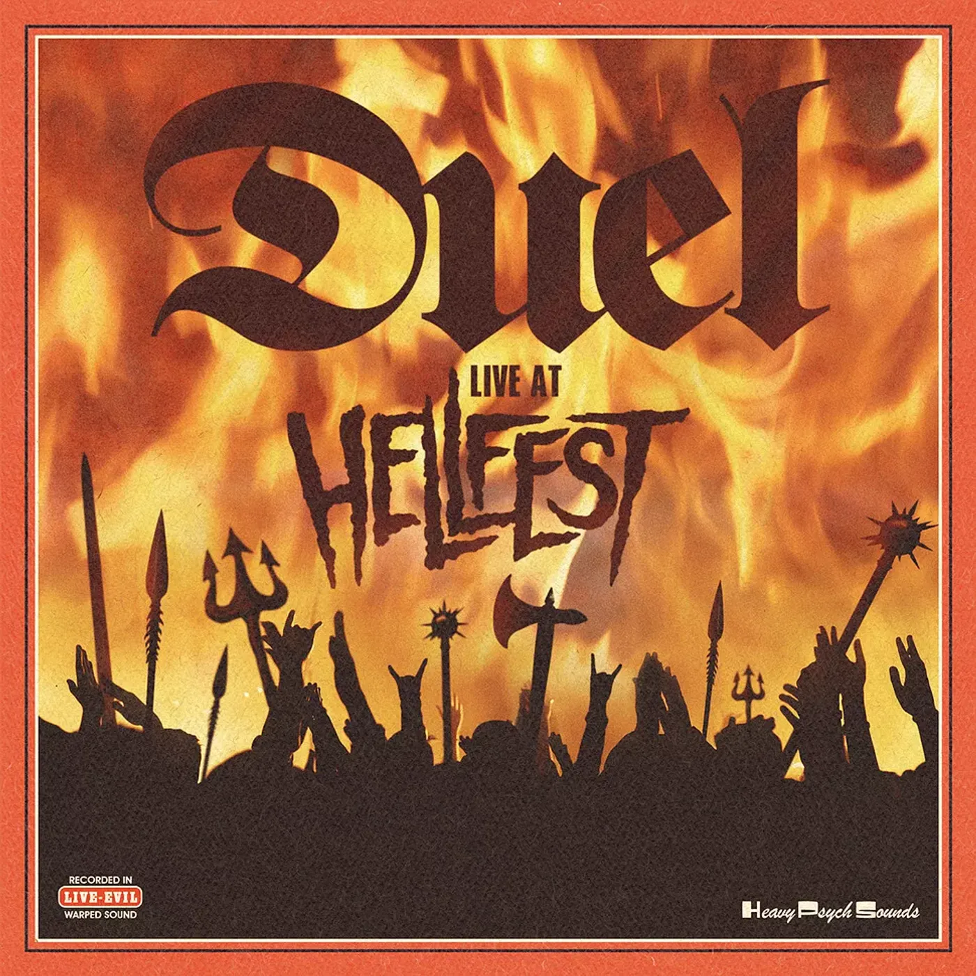 Duel LIVE AT HELLFEST Vinyl Record
