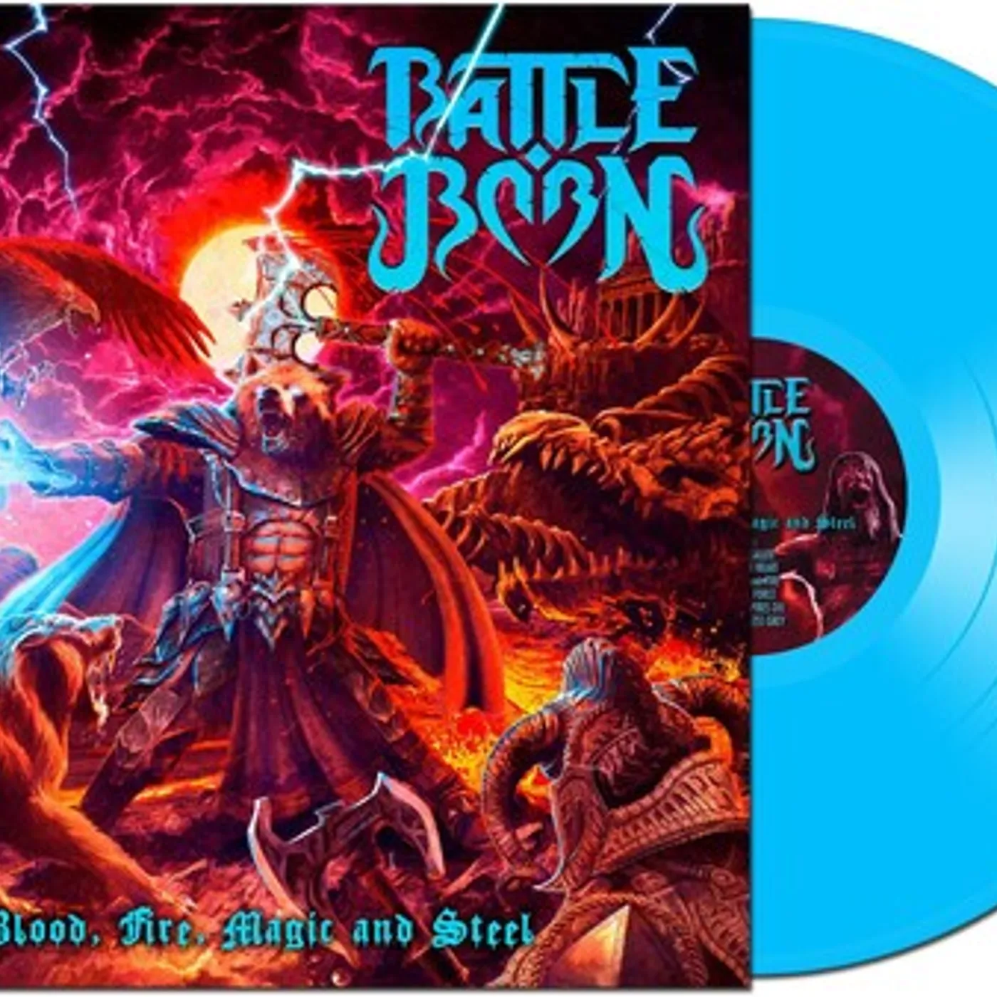 Battle Born Blood, Fire, Magic and Steel Vinyl Record