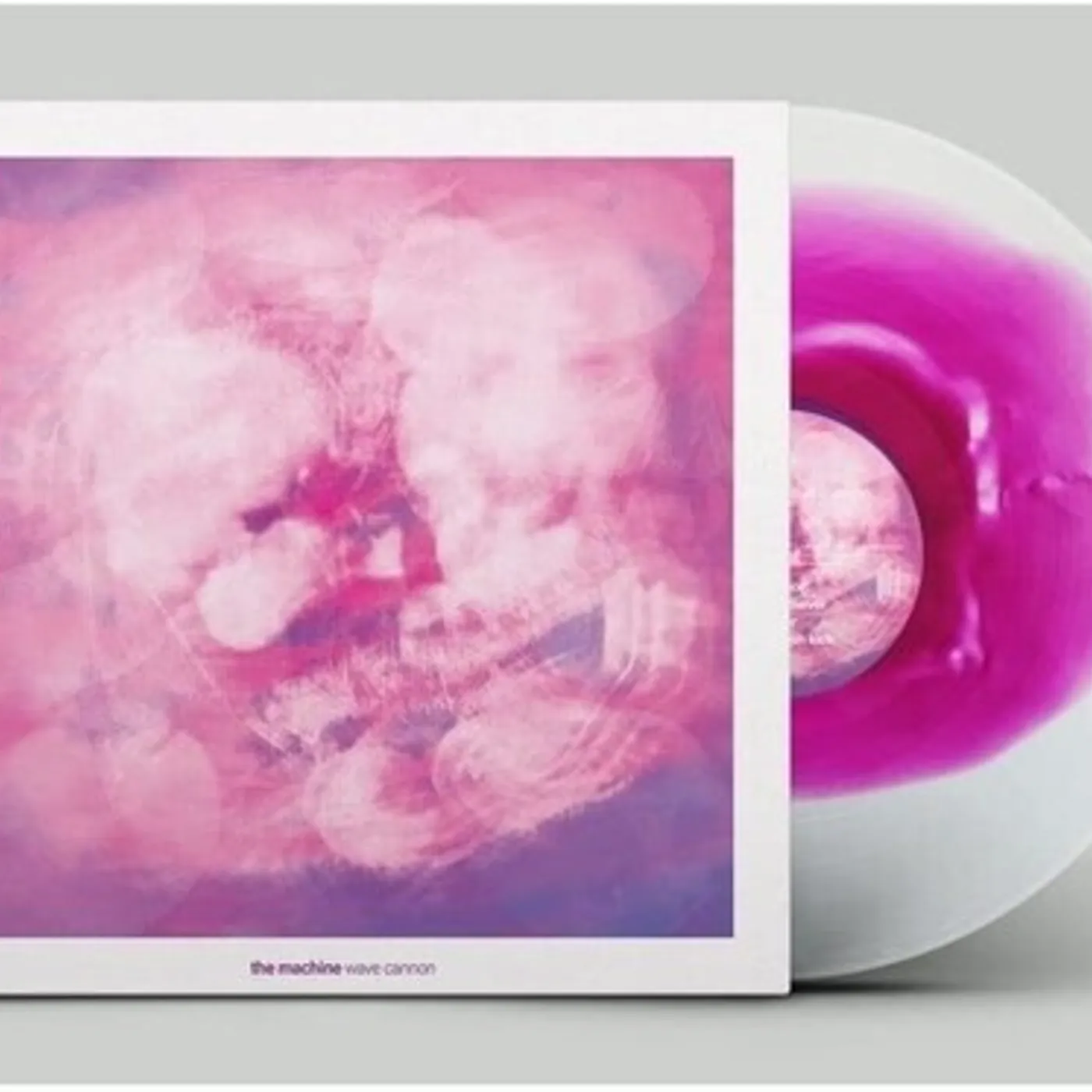 The Machine WAVE CANNON - WHITE/PURPLE Vinyl Record