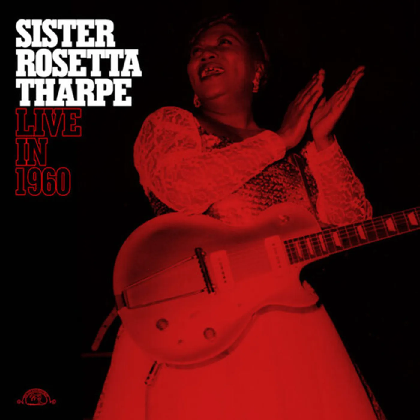 Sister Rosetta Tharpe LIVE IN 1960 - TRANSPARENT RED Vinyl Record
