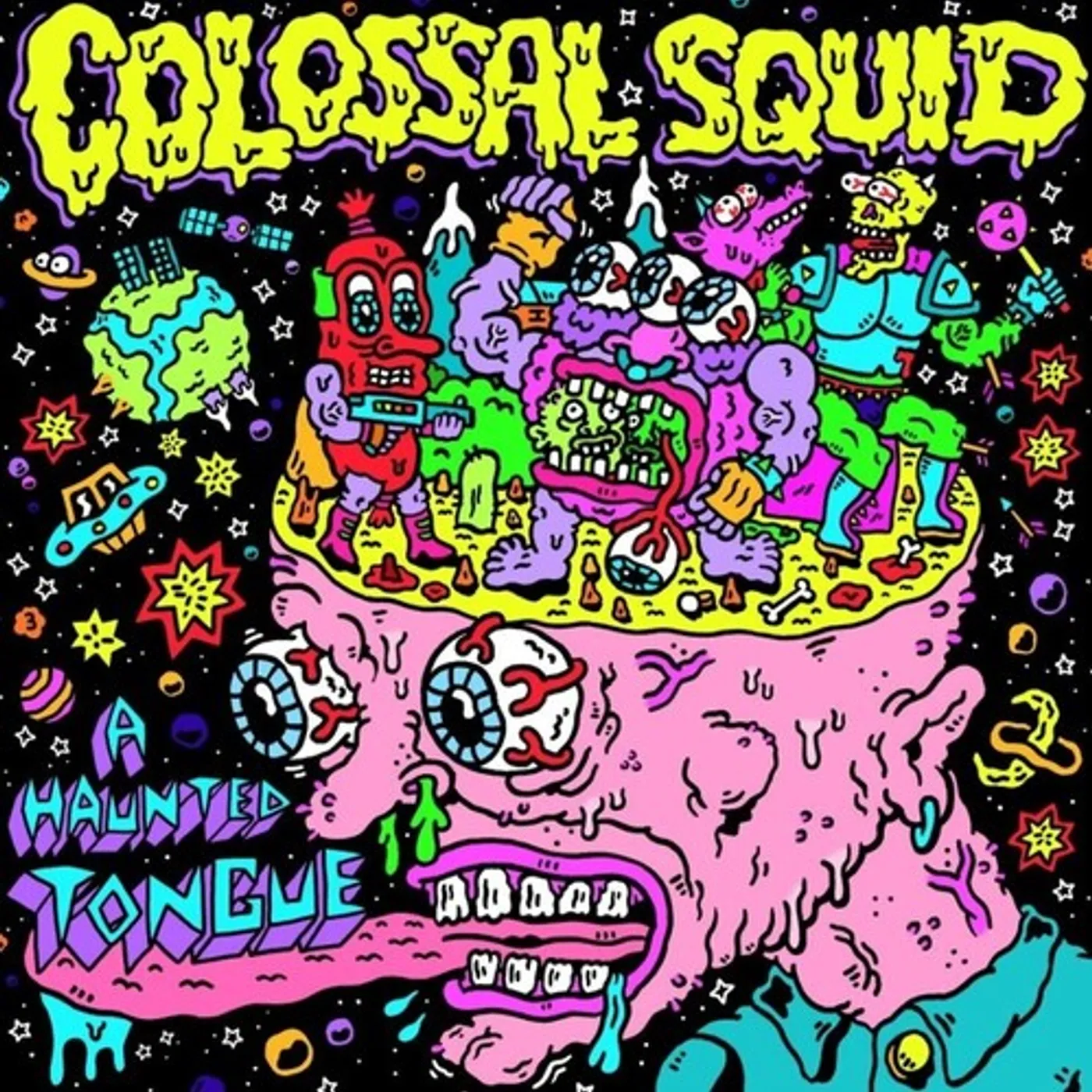 COLOSSAL SQUID HAUNTED TONGUE Vinyl Record