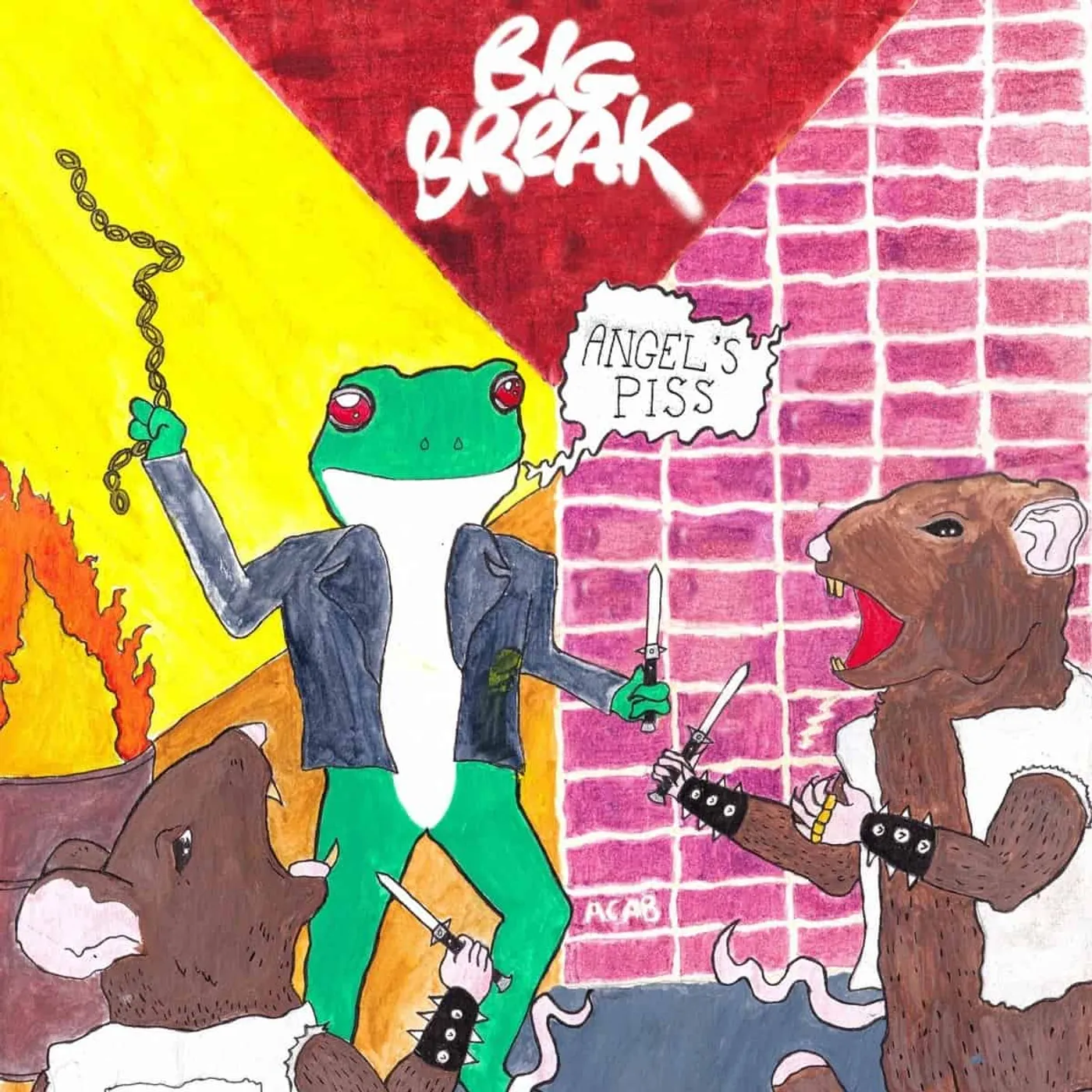 Big Break ANGEL'S PISS Vinyl Record