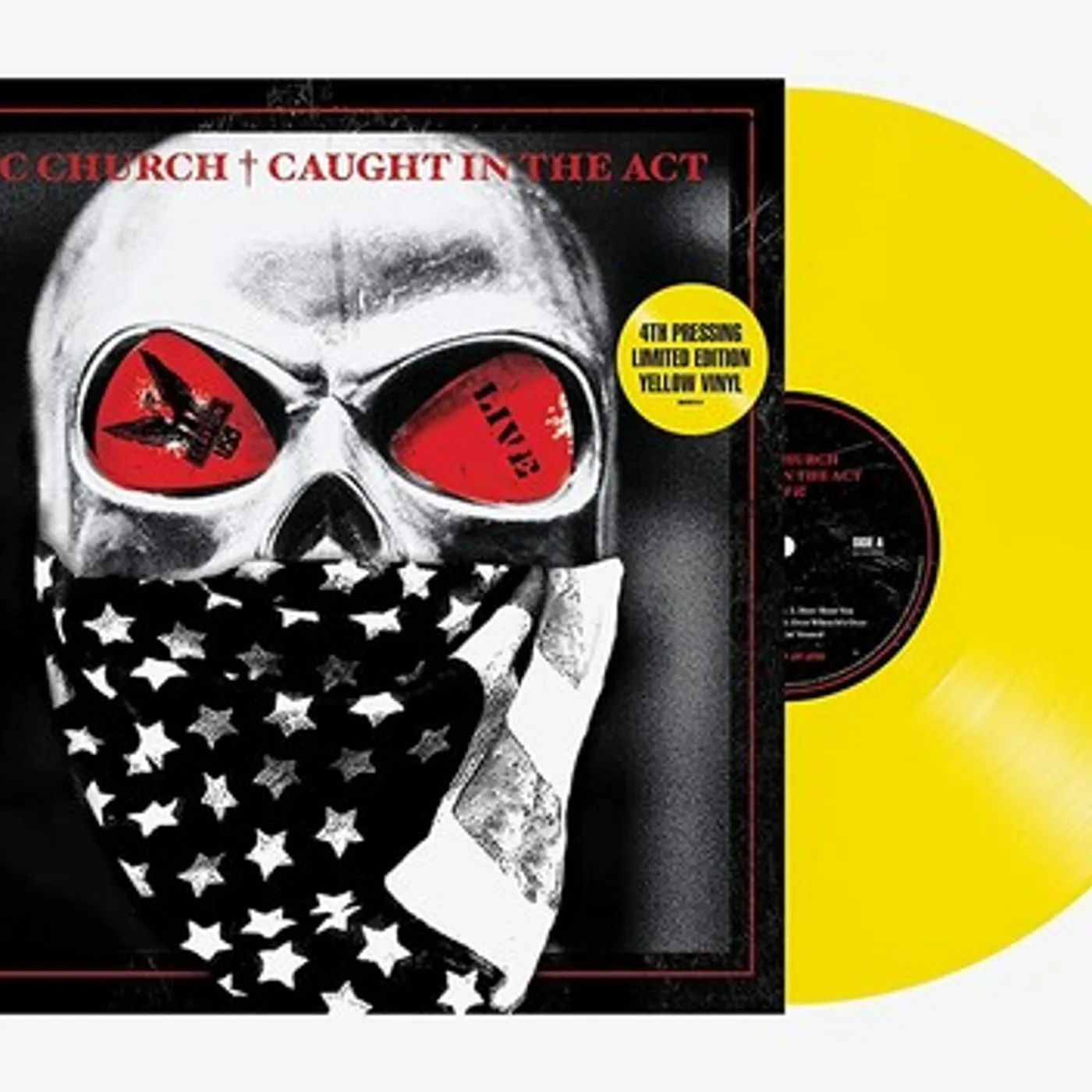 Eric Church Caught In The Act: Live (Limited Edition Yellow/2LP) Vinyl Record