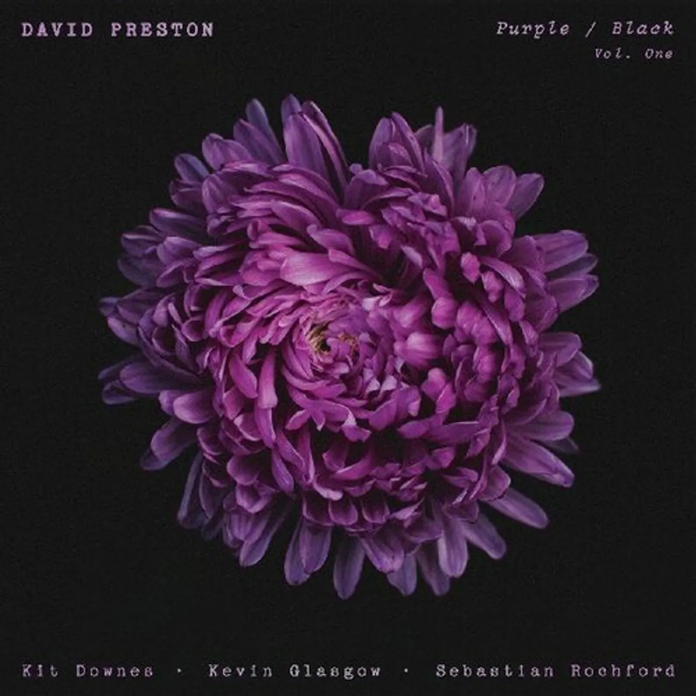 David Preston PURPLE / BLACK VOL.1 CD