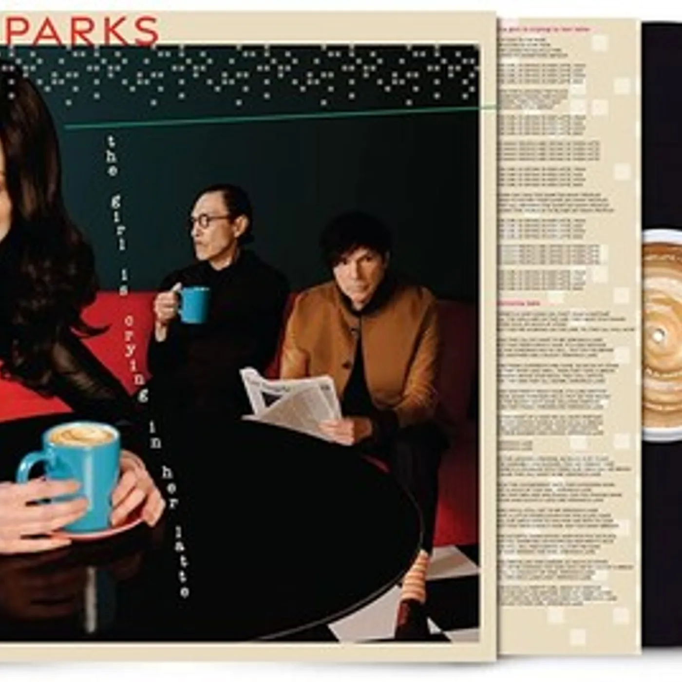Sparks GIRL IS CRYING IN HER LATTE Vinyl Record