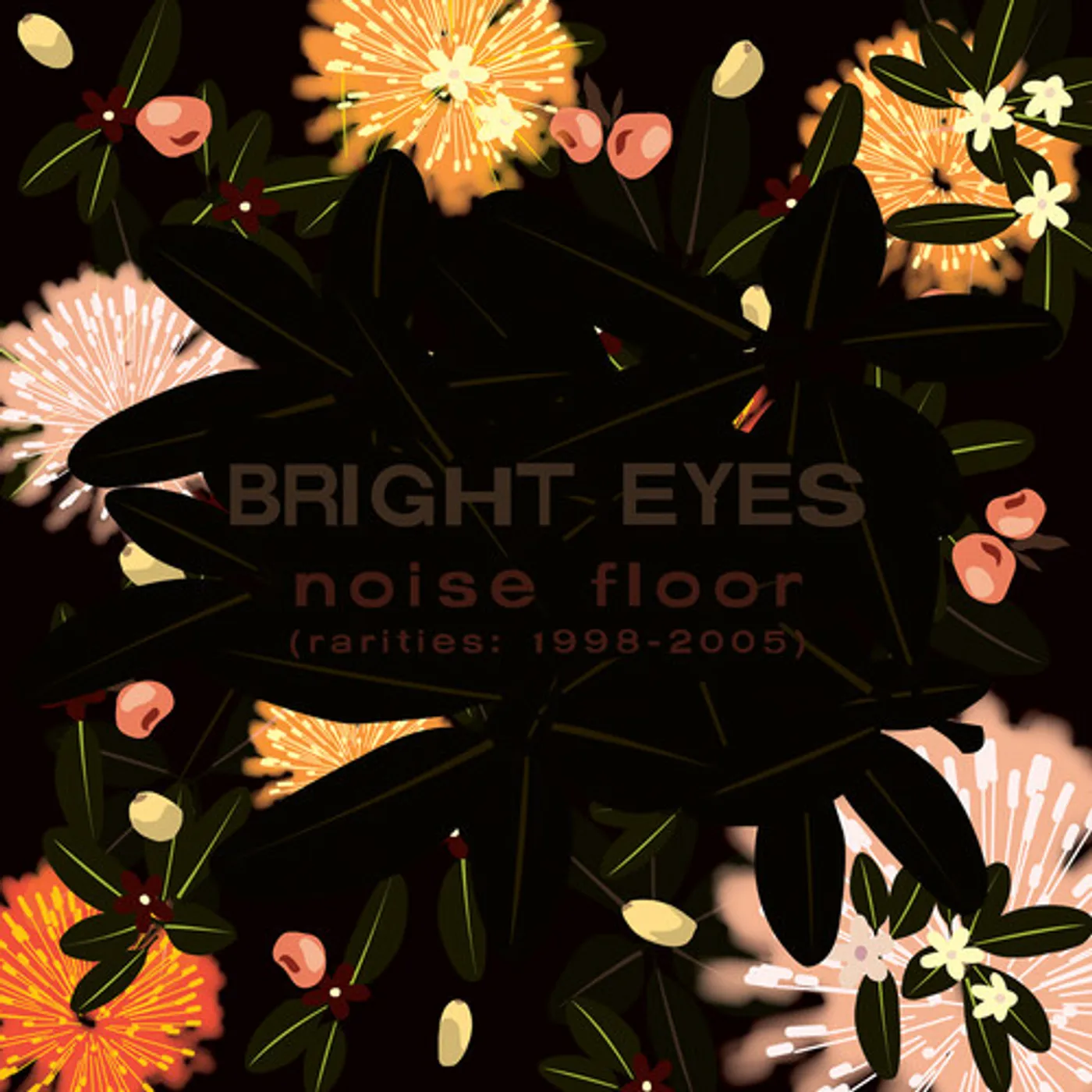 Bright Eyes Noise Floor (Rarities: 1998-2005) - Champagne Wave Vinyl Record