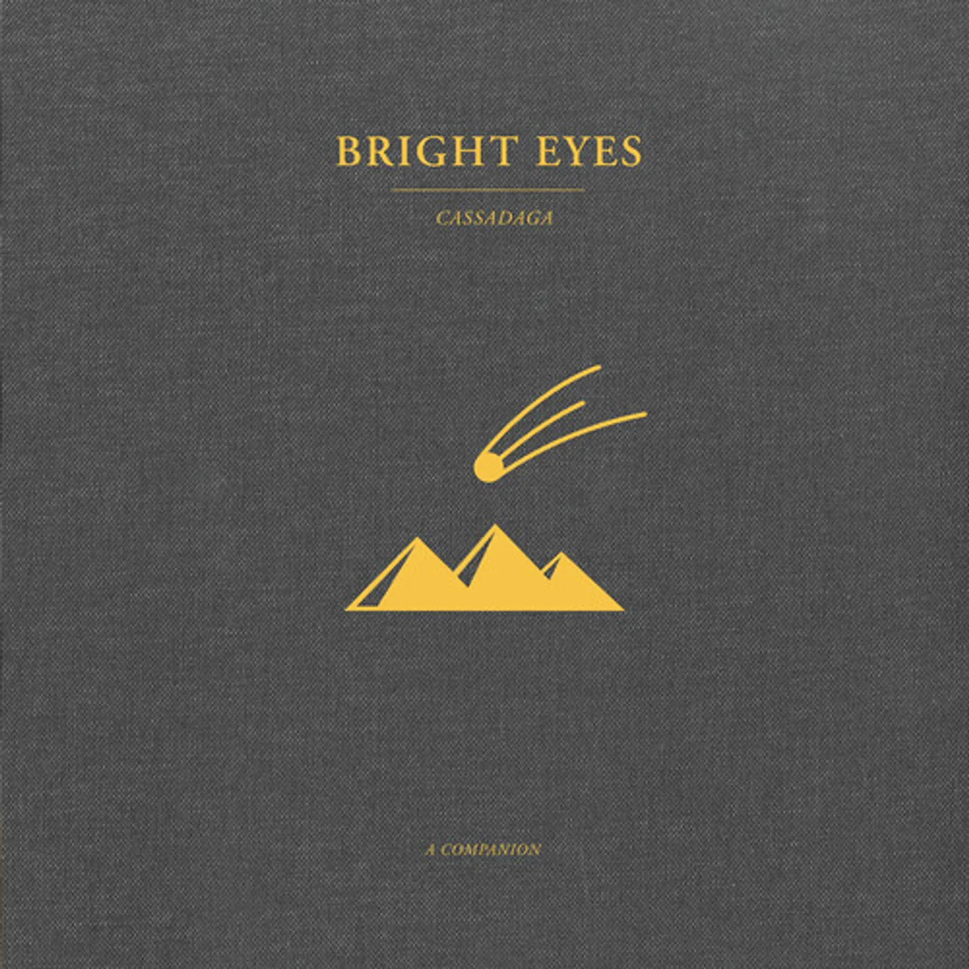 Bright Eyes Cassadaga: A Companion - Gold Vinyl Record