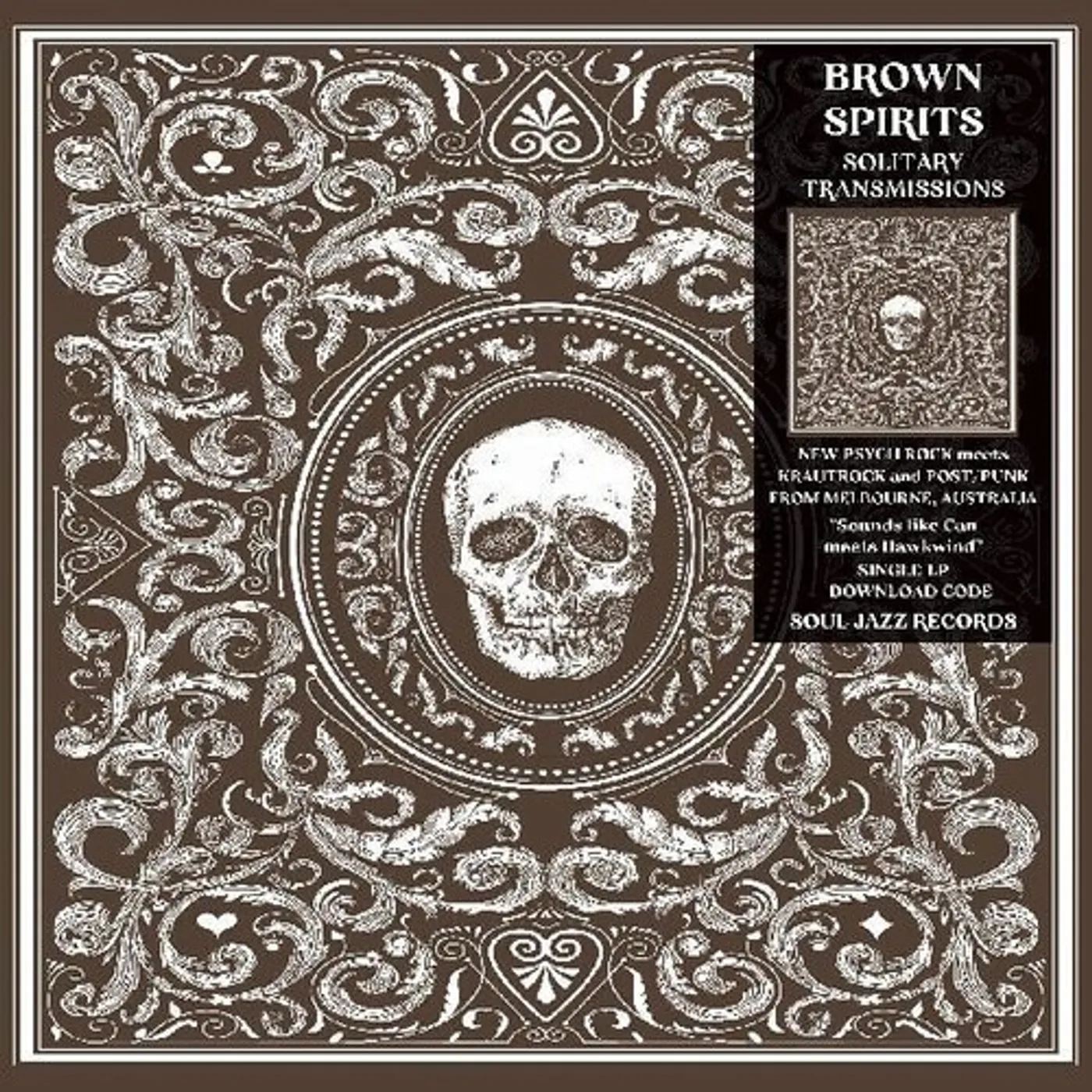 Brown Spirits SOLITARY TRANSMISSIONS Vinyl Record