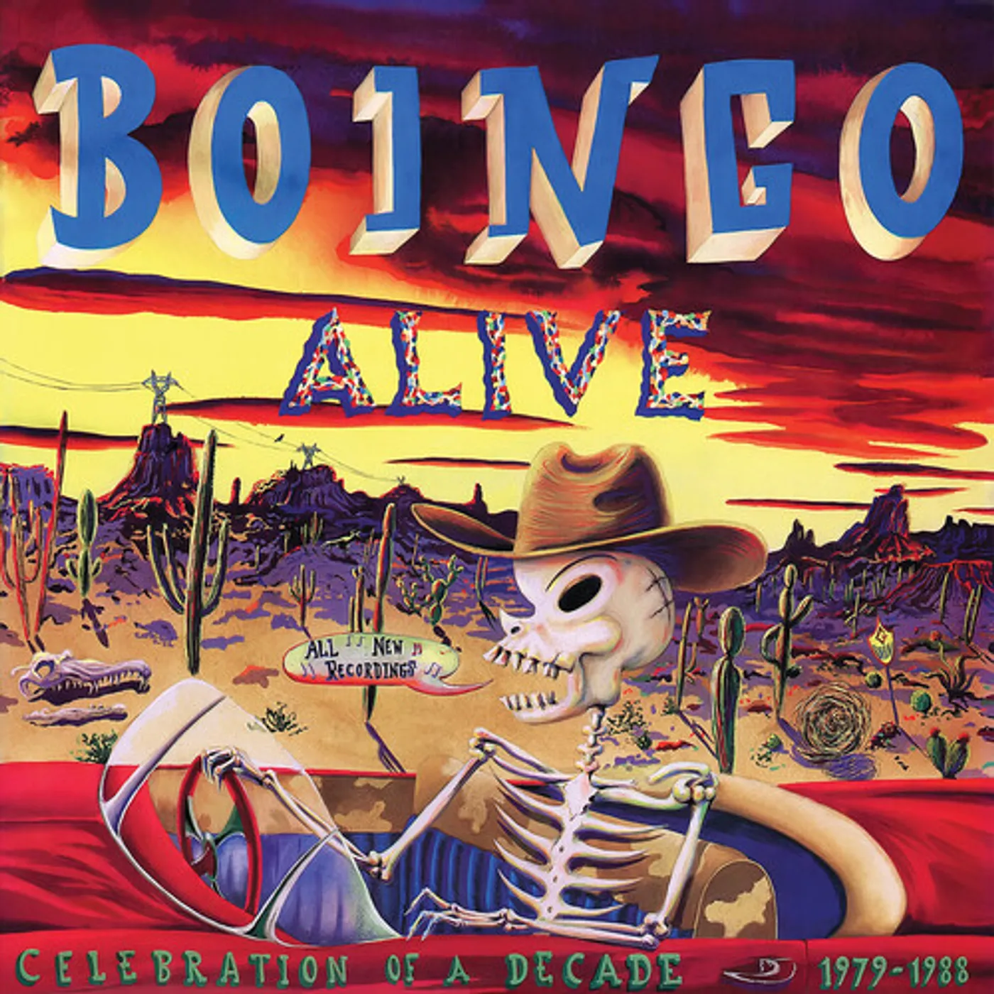 Oingo Boingo Boingo Alive Vinyl Record