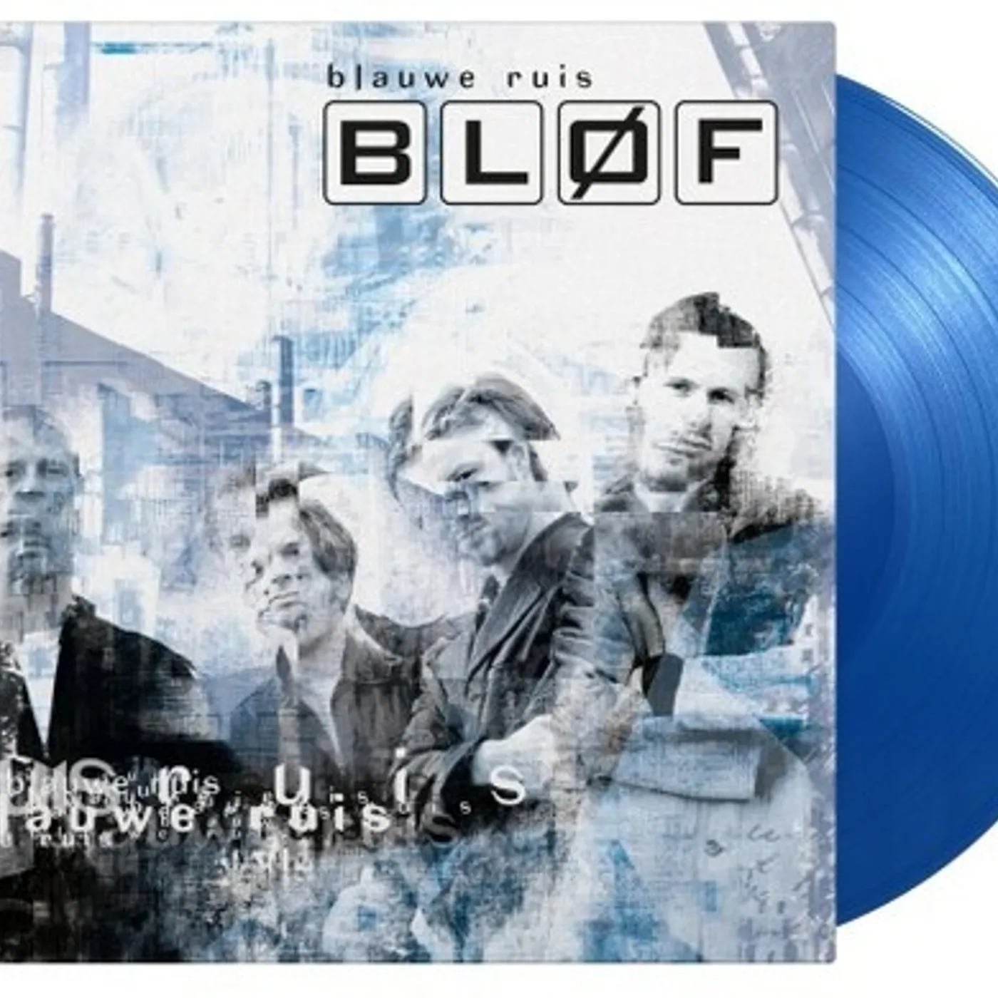 BLØF Blauwe Ruis (Transparent Blue) Vinyl Record