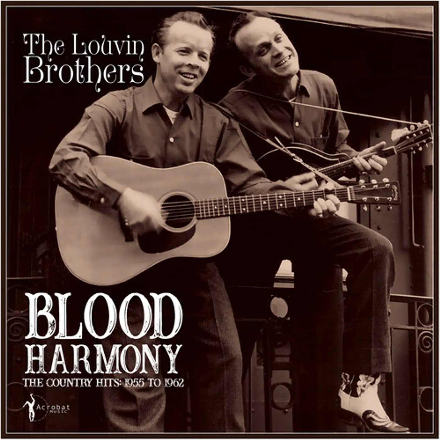 The Louvin Brothers BLOOD HARMONY THE COUNTRY HITS 1955-62 Vinyl Record