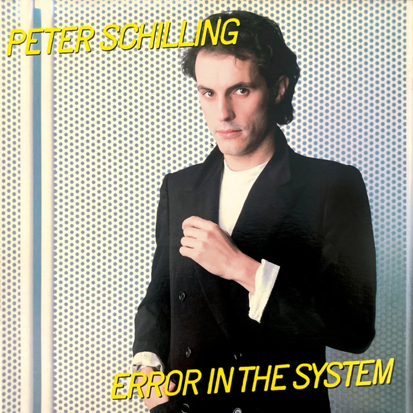 Peter Schilling Error In The System (Yellow) Vinyl Record