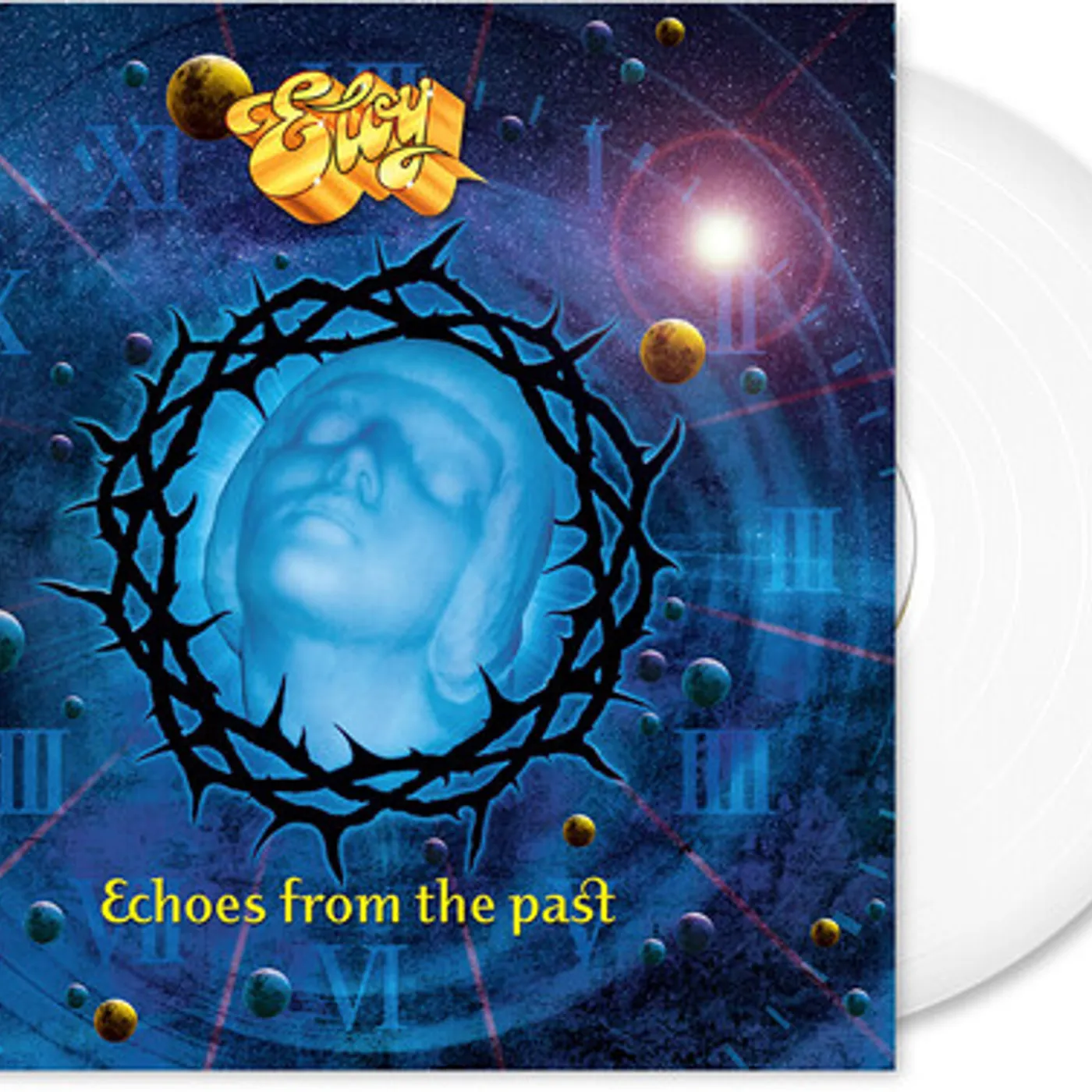 Eloy ECHOES FROM THE PAST - WHITE Vinyl Record