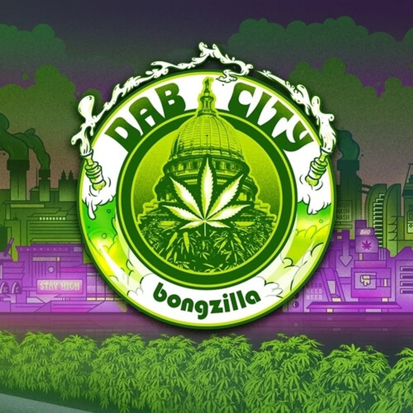 Bongzilla DAB CITY CD