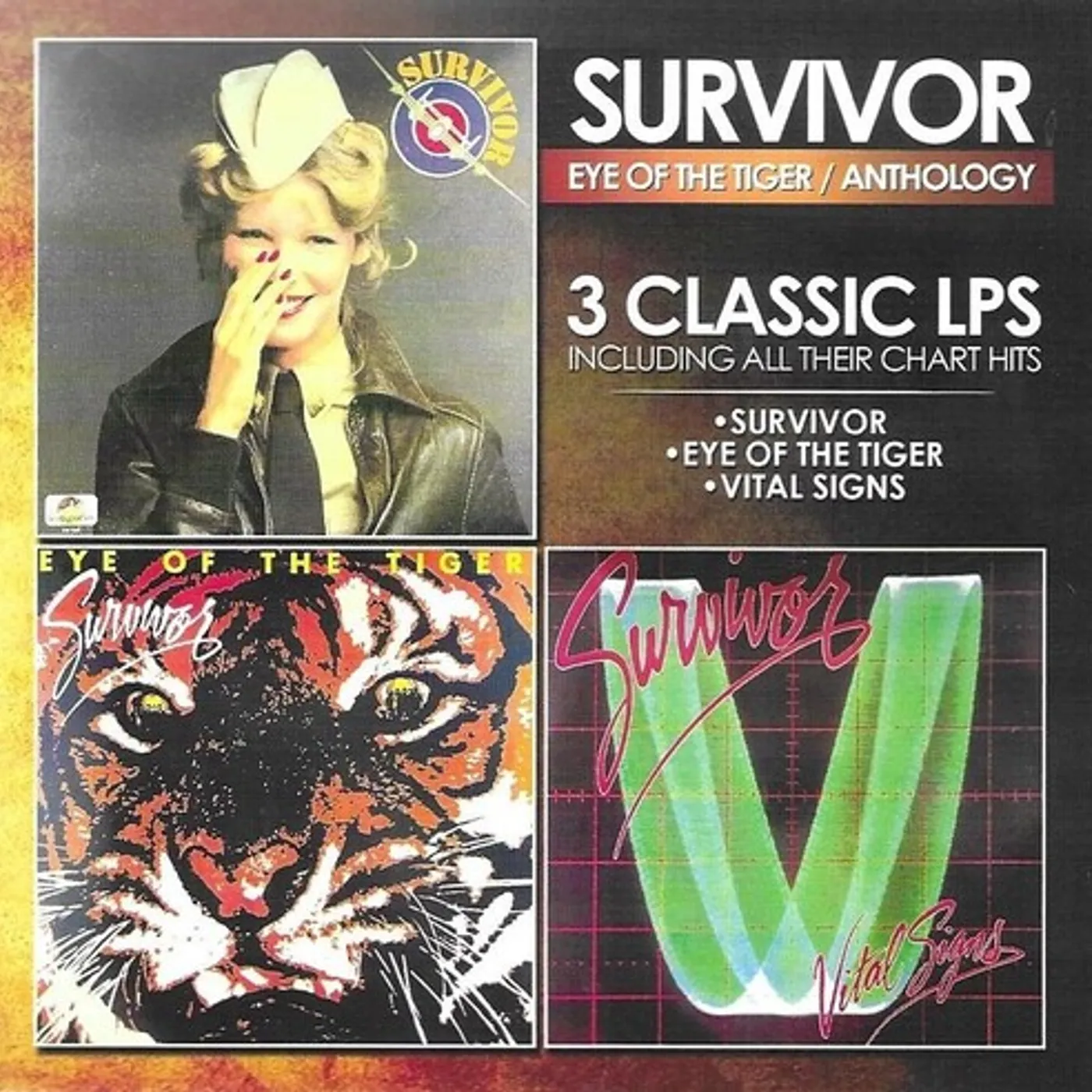 Survivor 3 CLASSIC LPS INCLUDING ALL THEIR CHART HITS CD