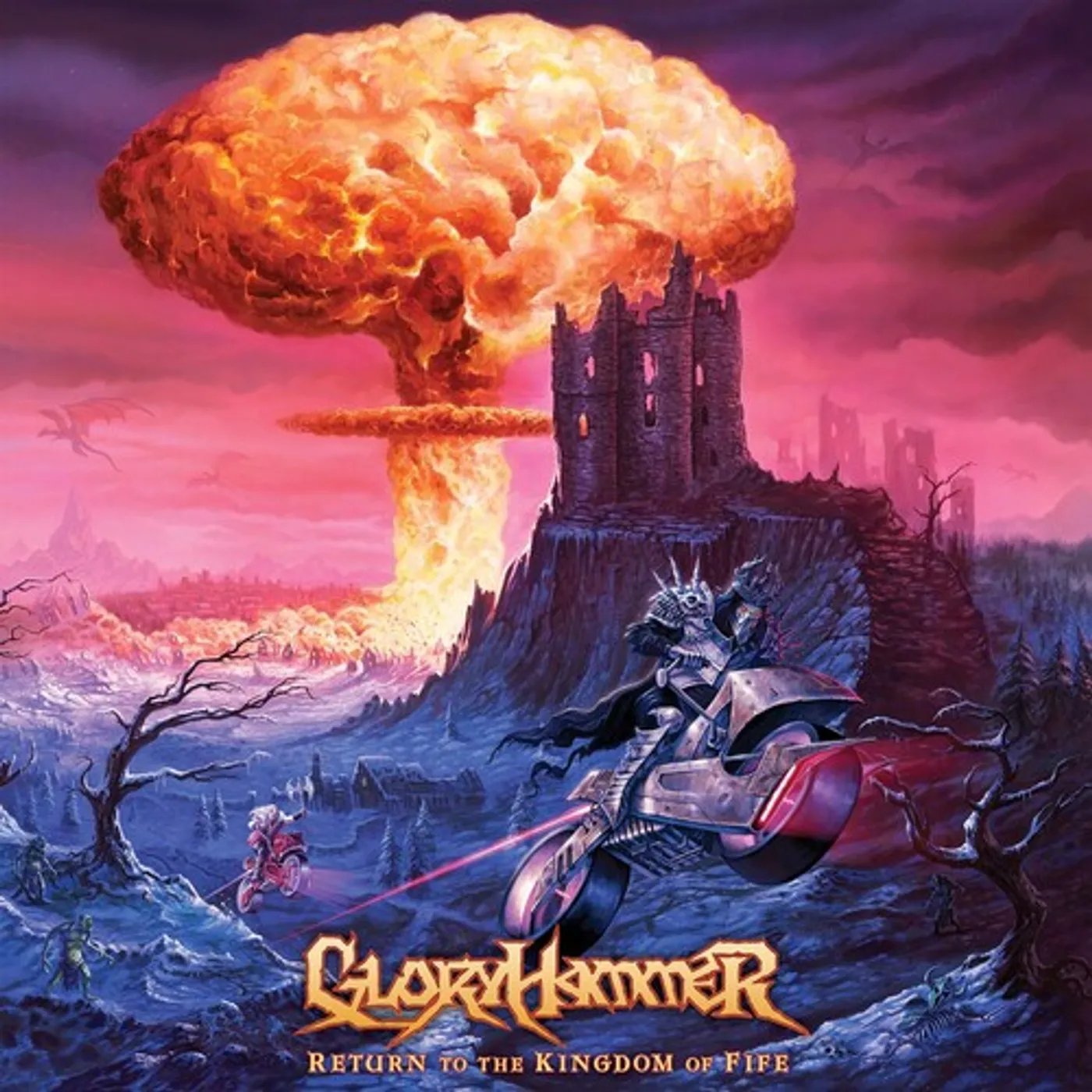 Gloryhammer RETURN TO THE KINGDOM OF FIFE CD