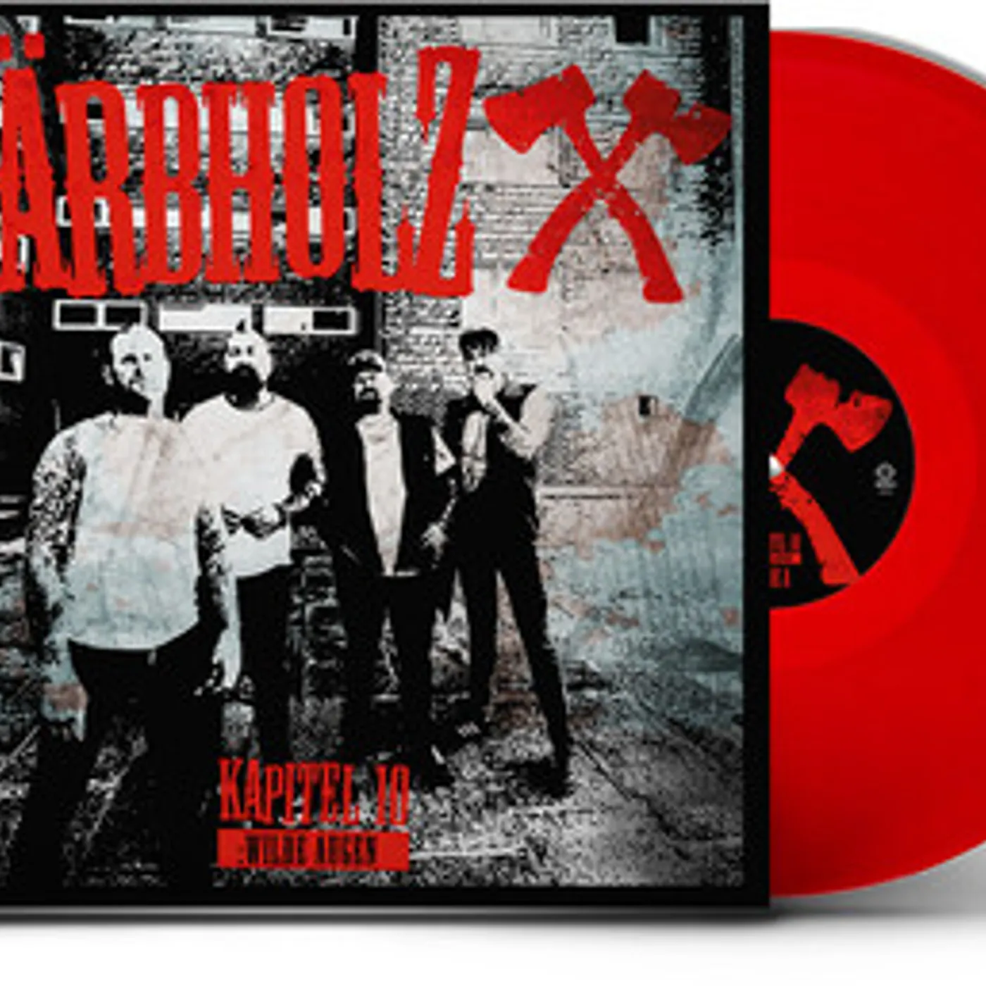 Kärbholz Kapitel 10: Wilde Augen (Transparent Red) Vinyl Record